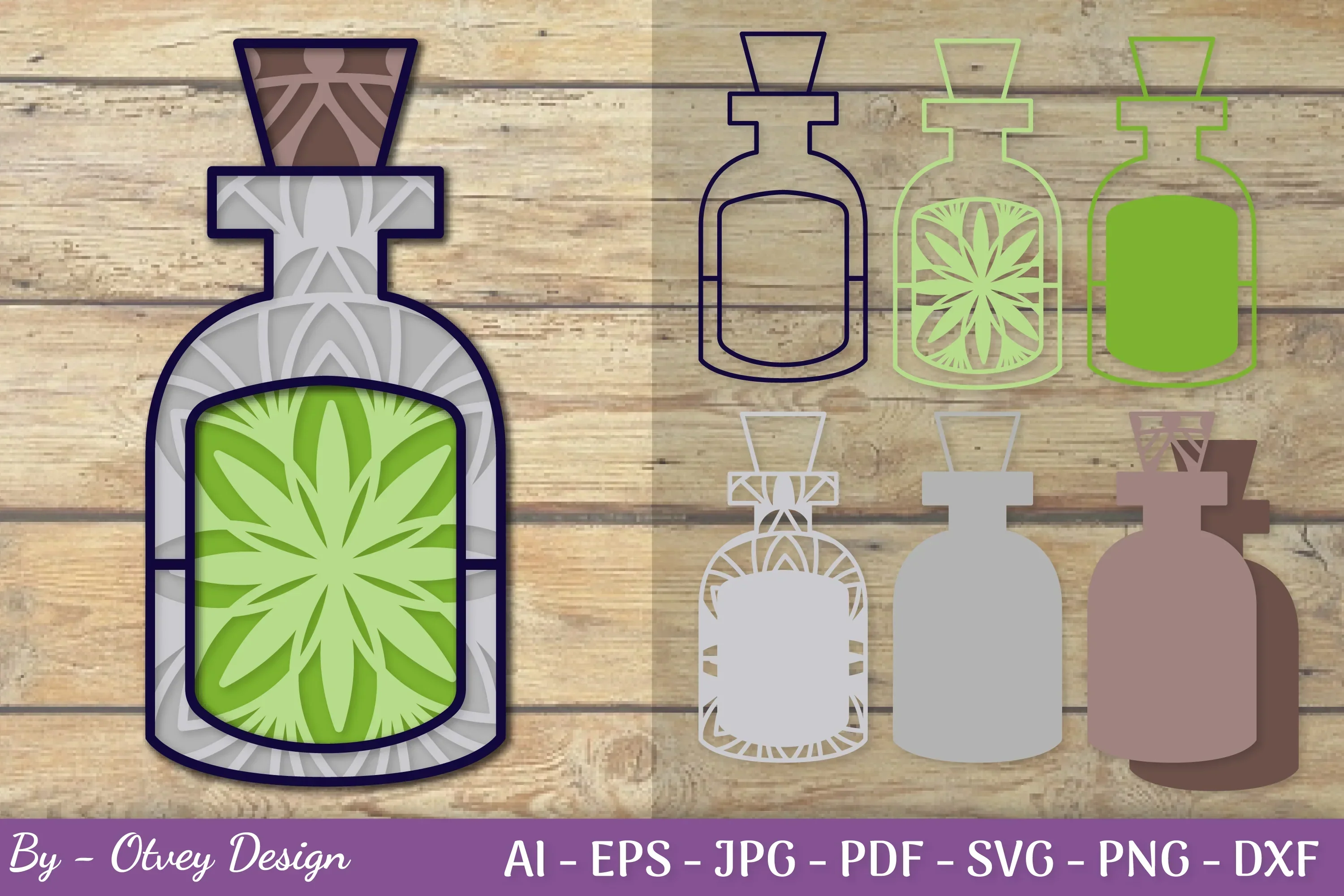 3D Layered Halloween SVG Bundle - Image 2