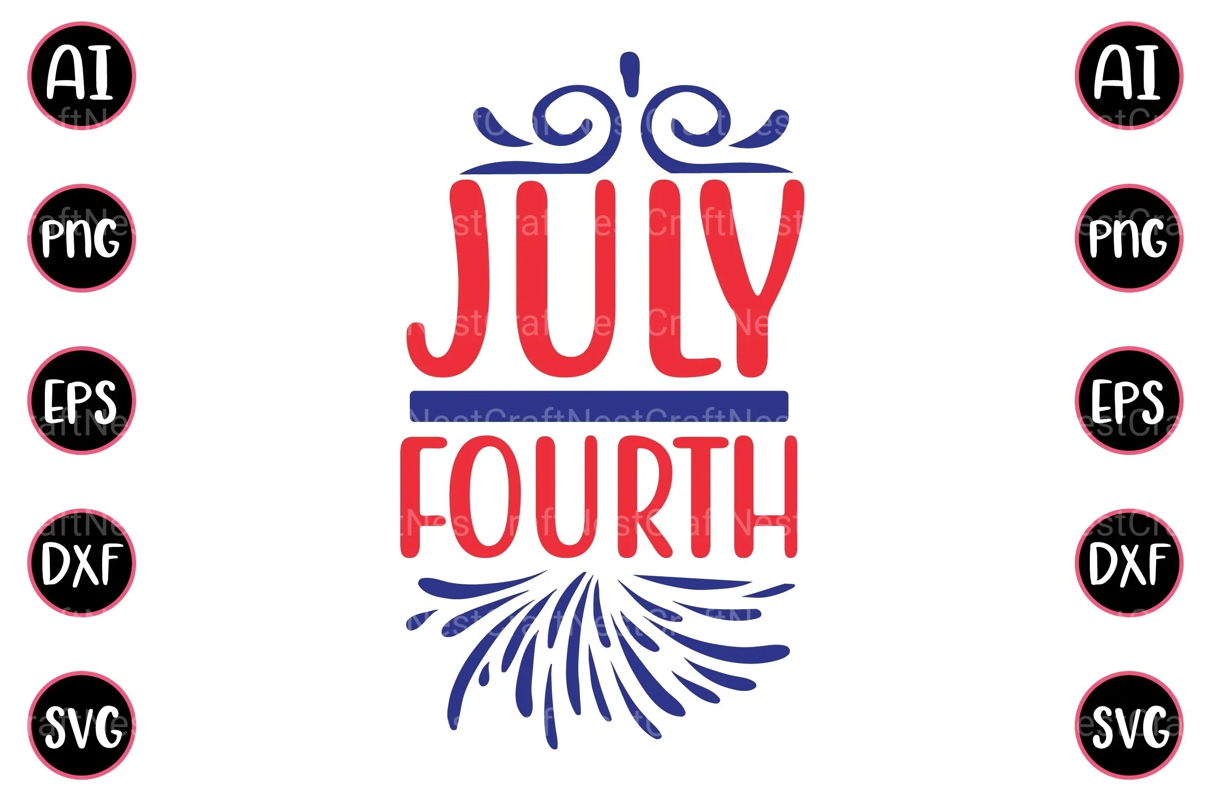 4th of July Design Bundle - Image 3