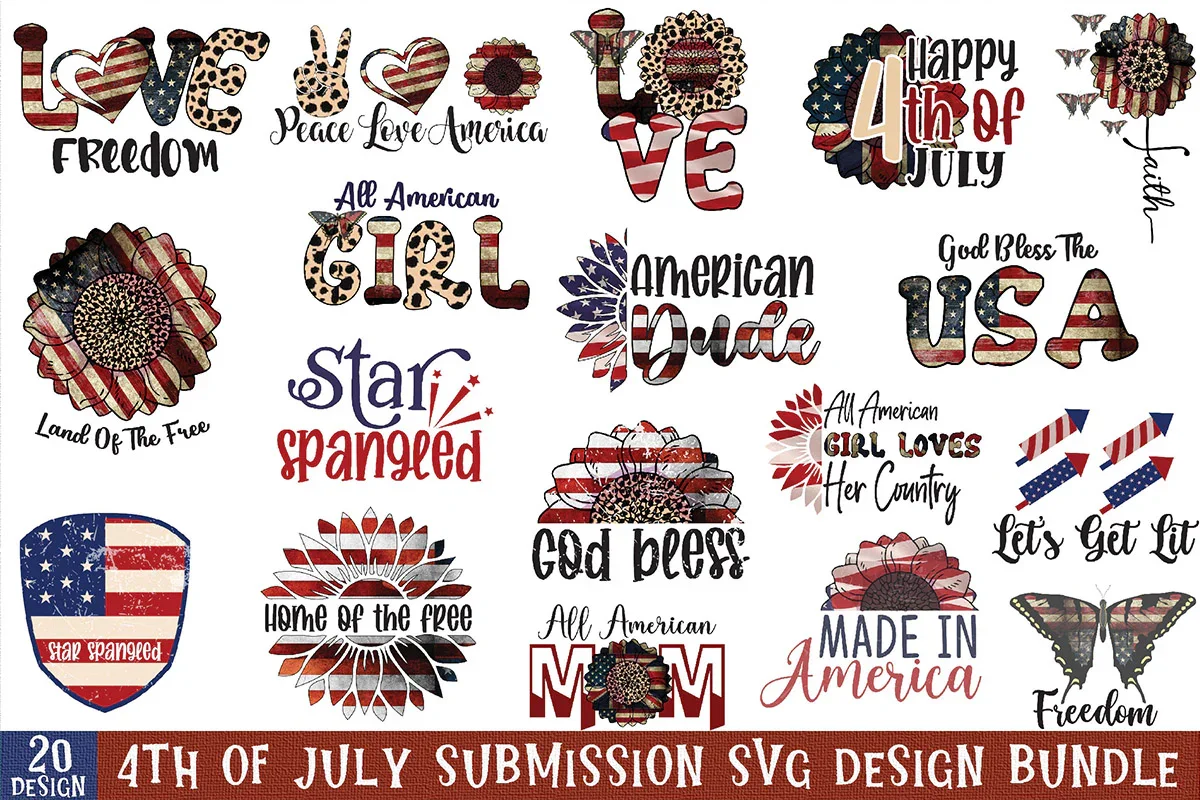 4th Of July SVG Bundle