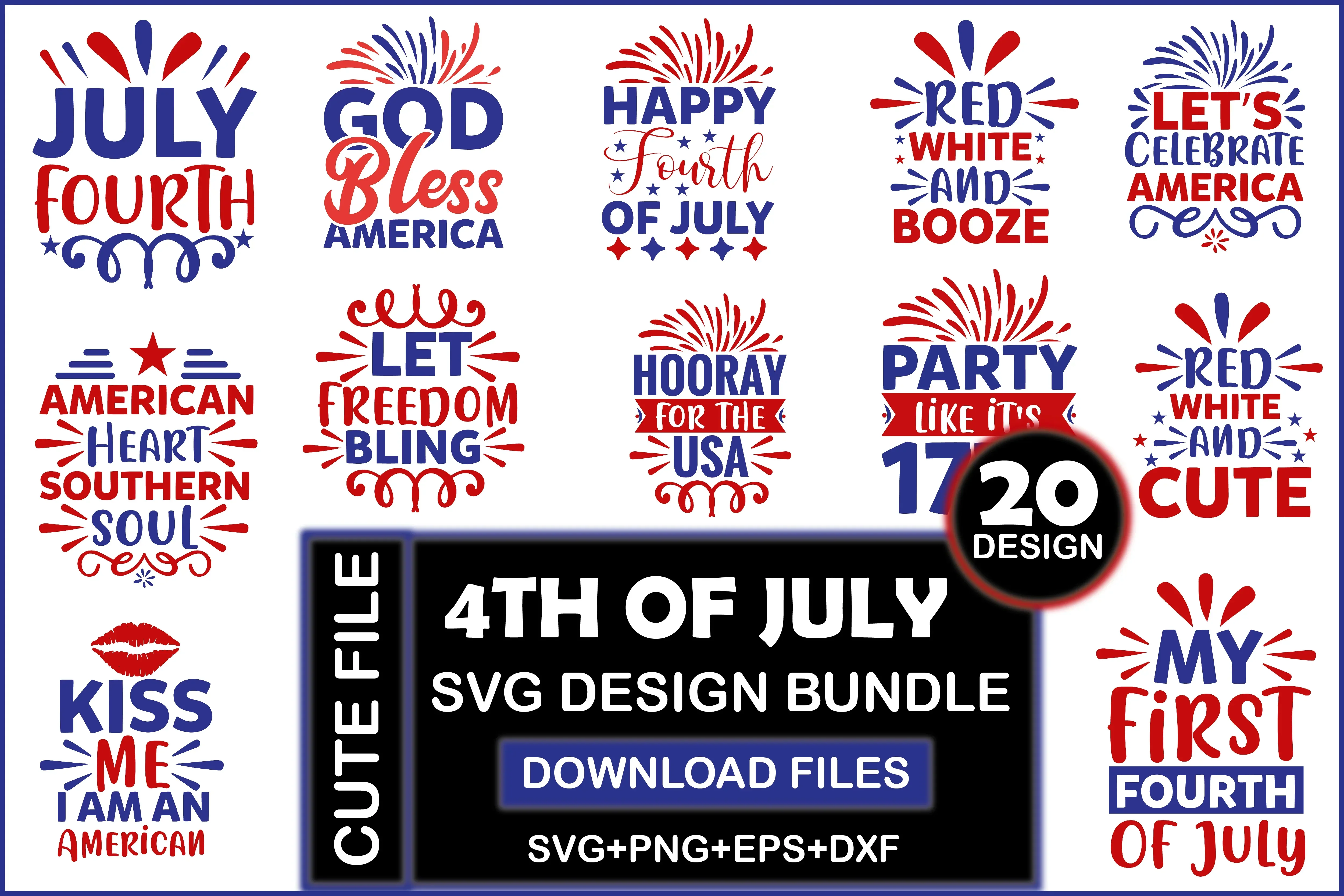 4th Of July SVG Bundle