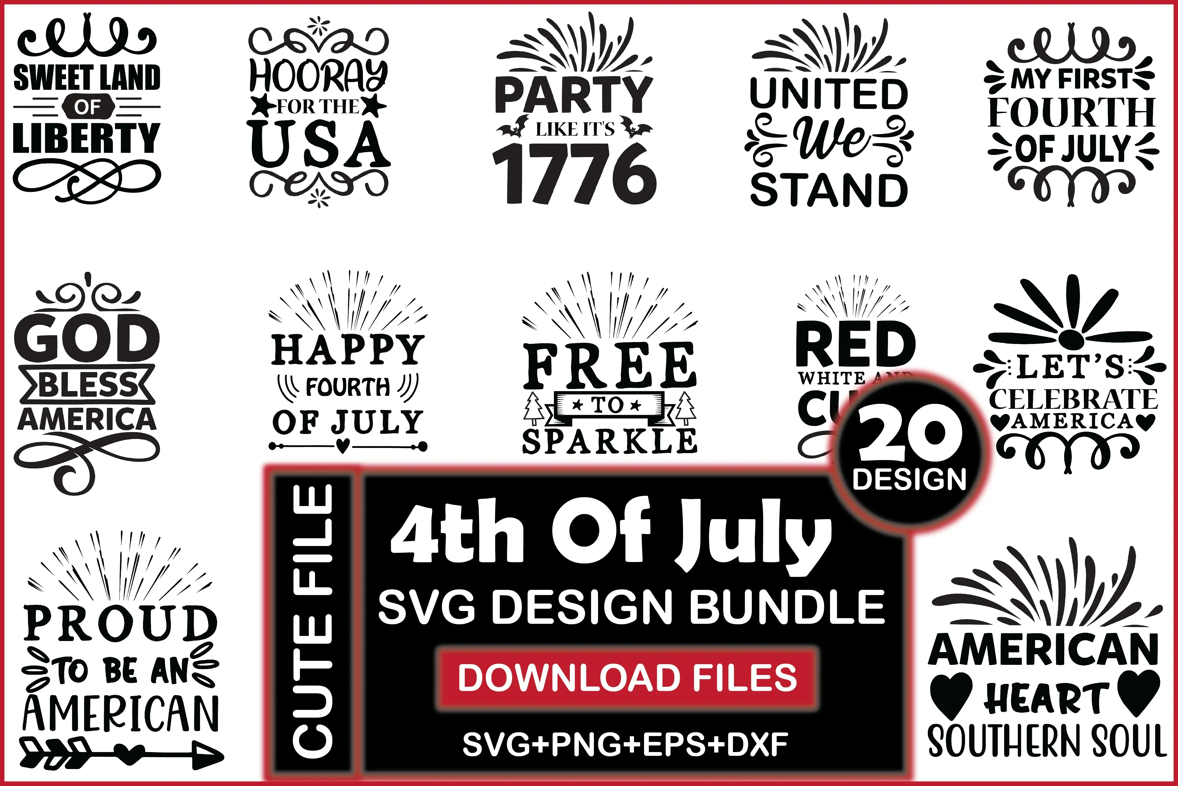 4th Of July SVG Bundle