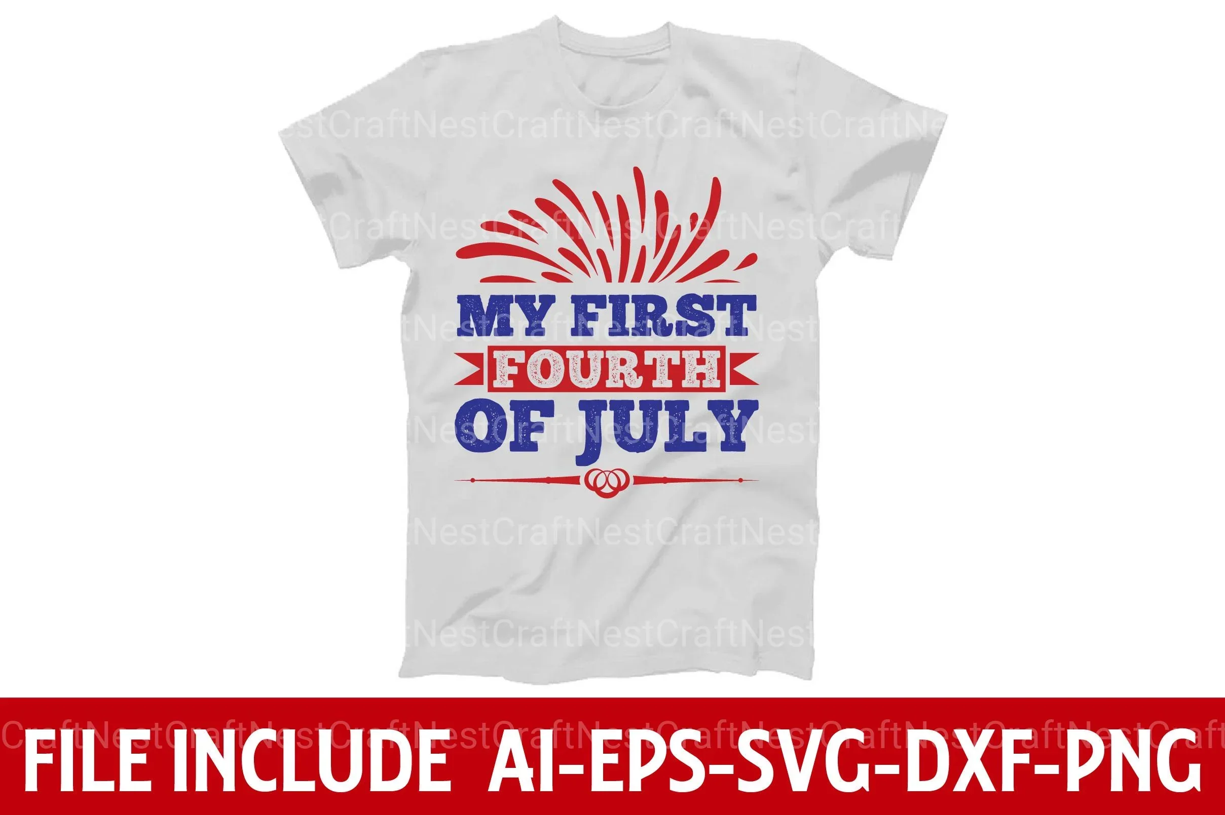 4th Of July T-Shirt SVG Bundle - Image 4