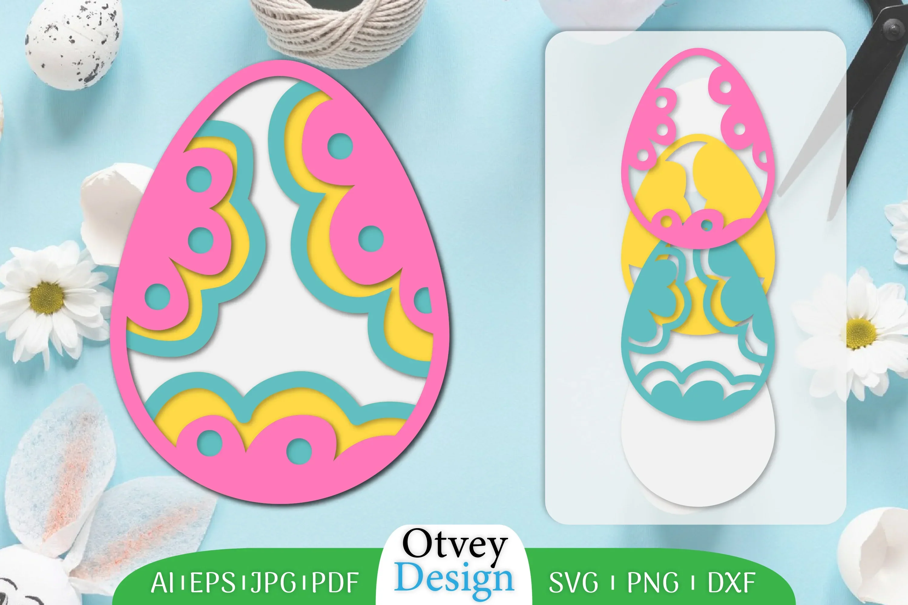 Easter Eggs SVG Bundle
