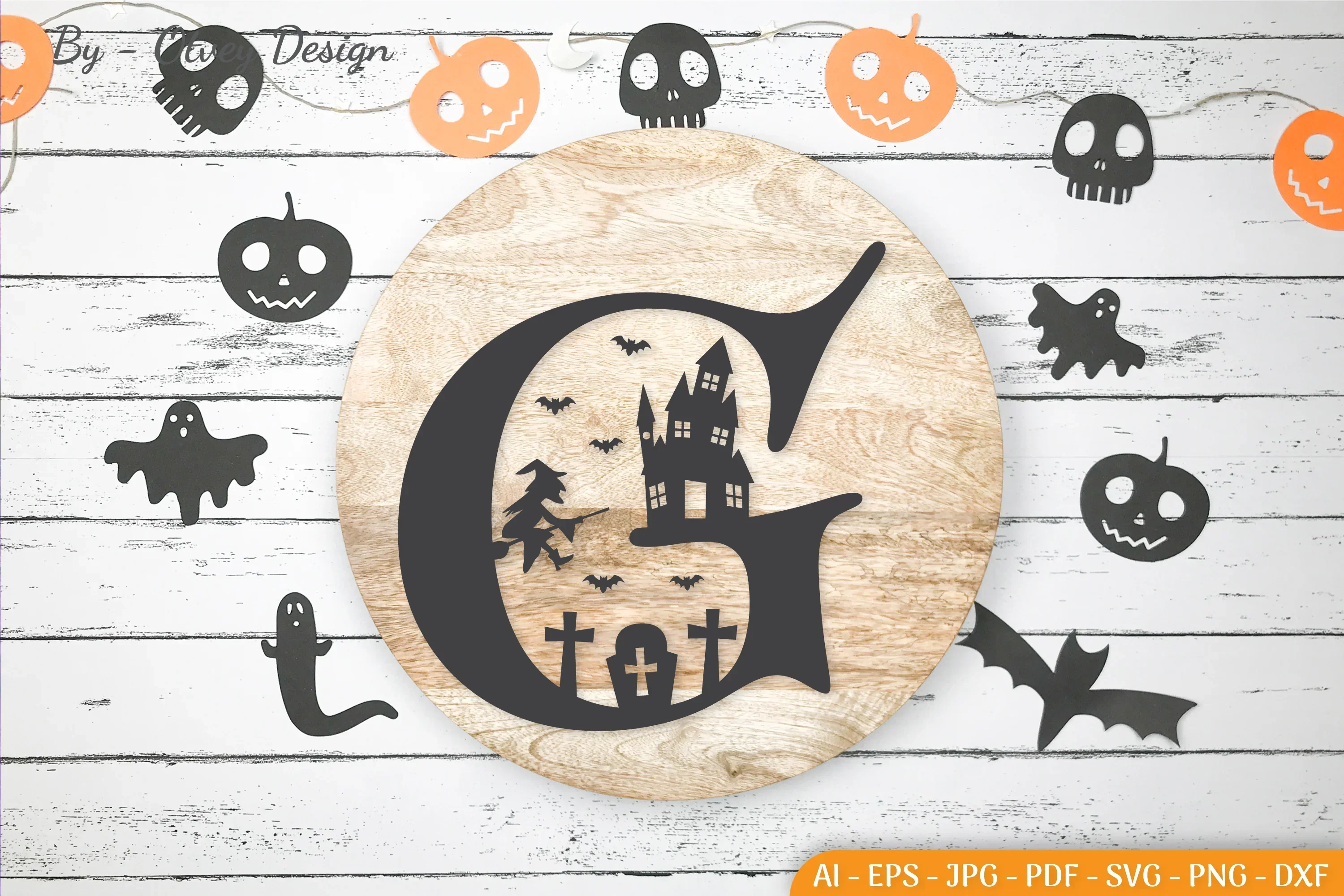 Alphabet Halloween SVG Bundle - Image 4