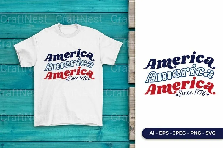 America Since America Patriotic SVG Bundle