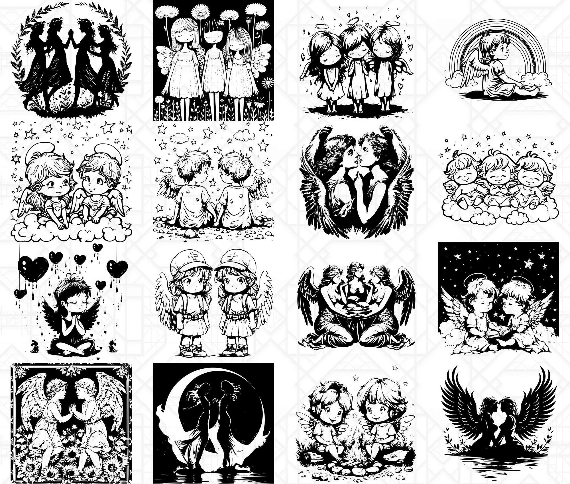 Angels Summer SVG Bundle - Image 7
