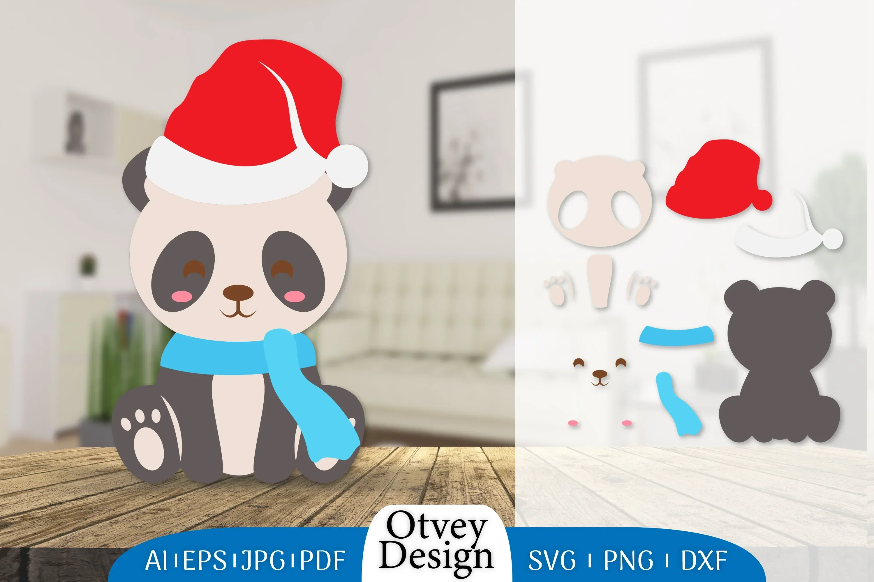 Animals Christmas SVG Bundle