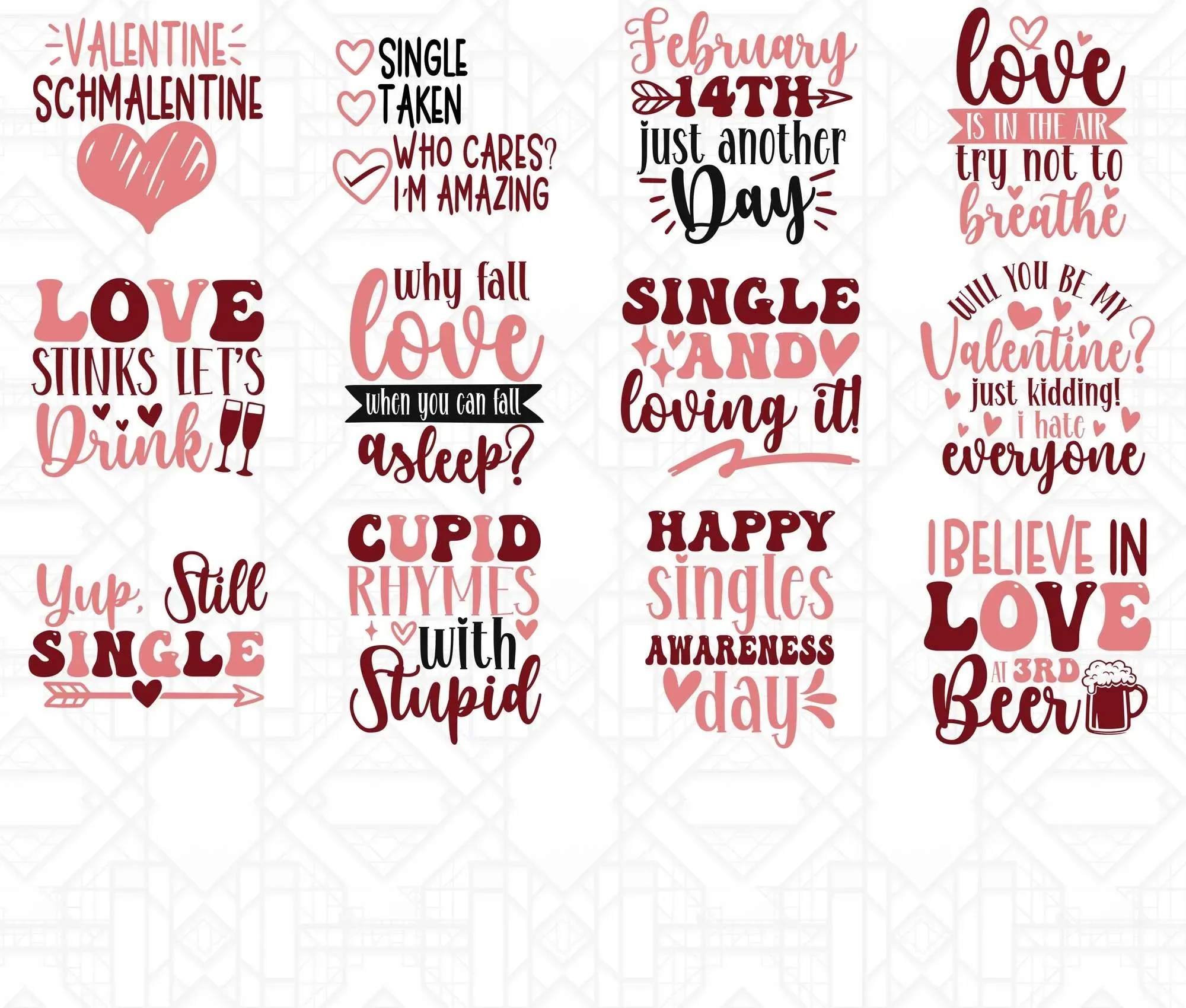 Anti Valentines Day SVG - Image 2