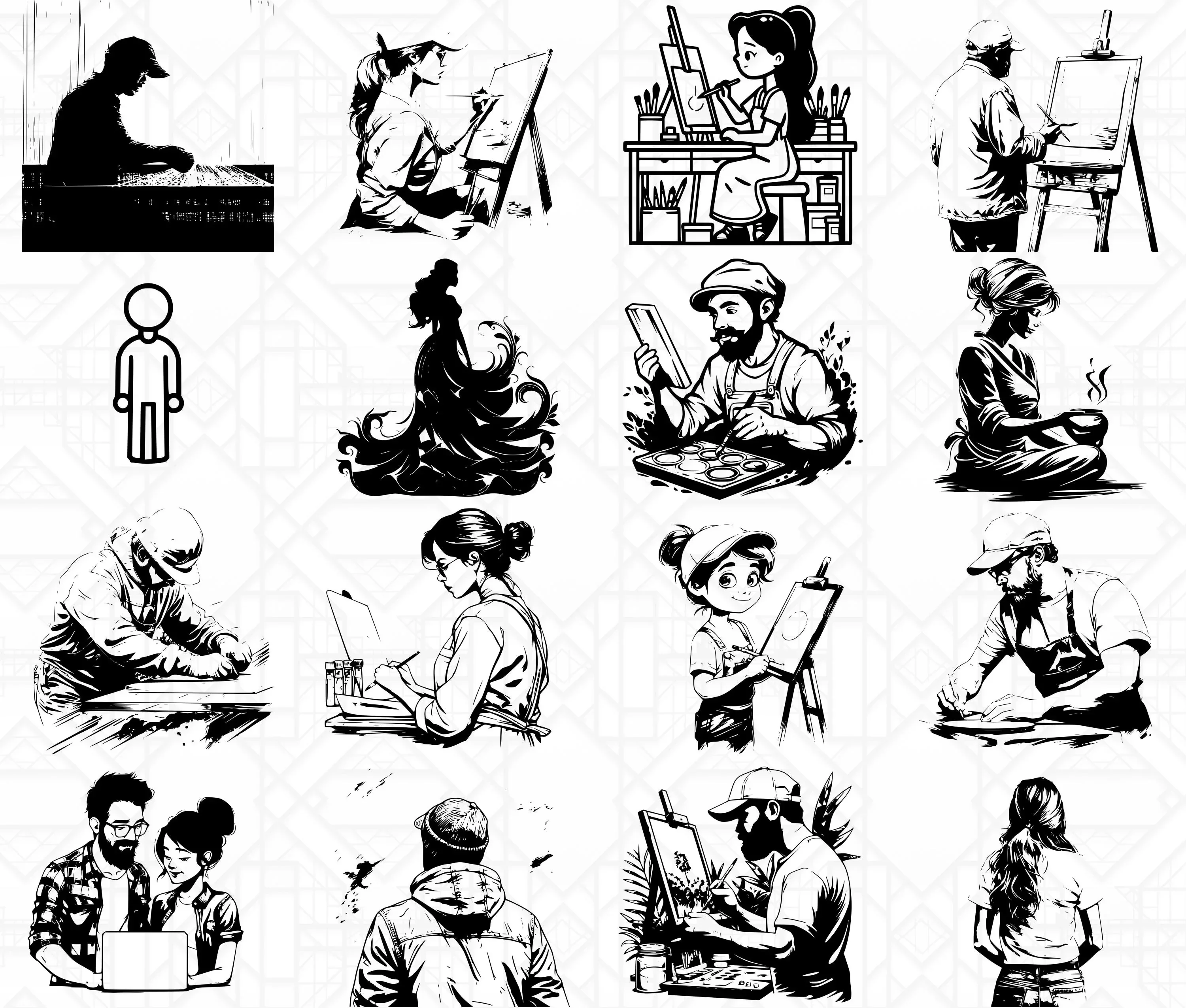 Artist SVG Bundle - Image 2