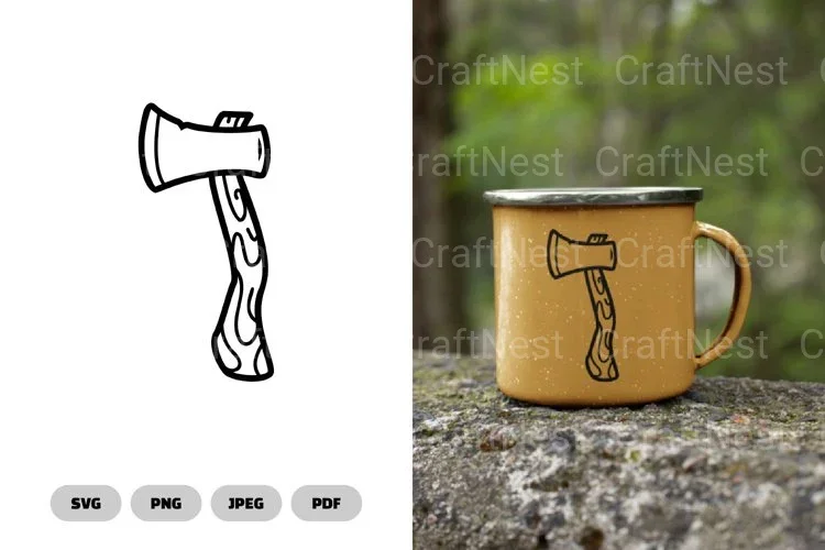 Axe Camping SVG Bundle