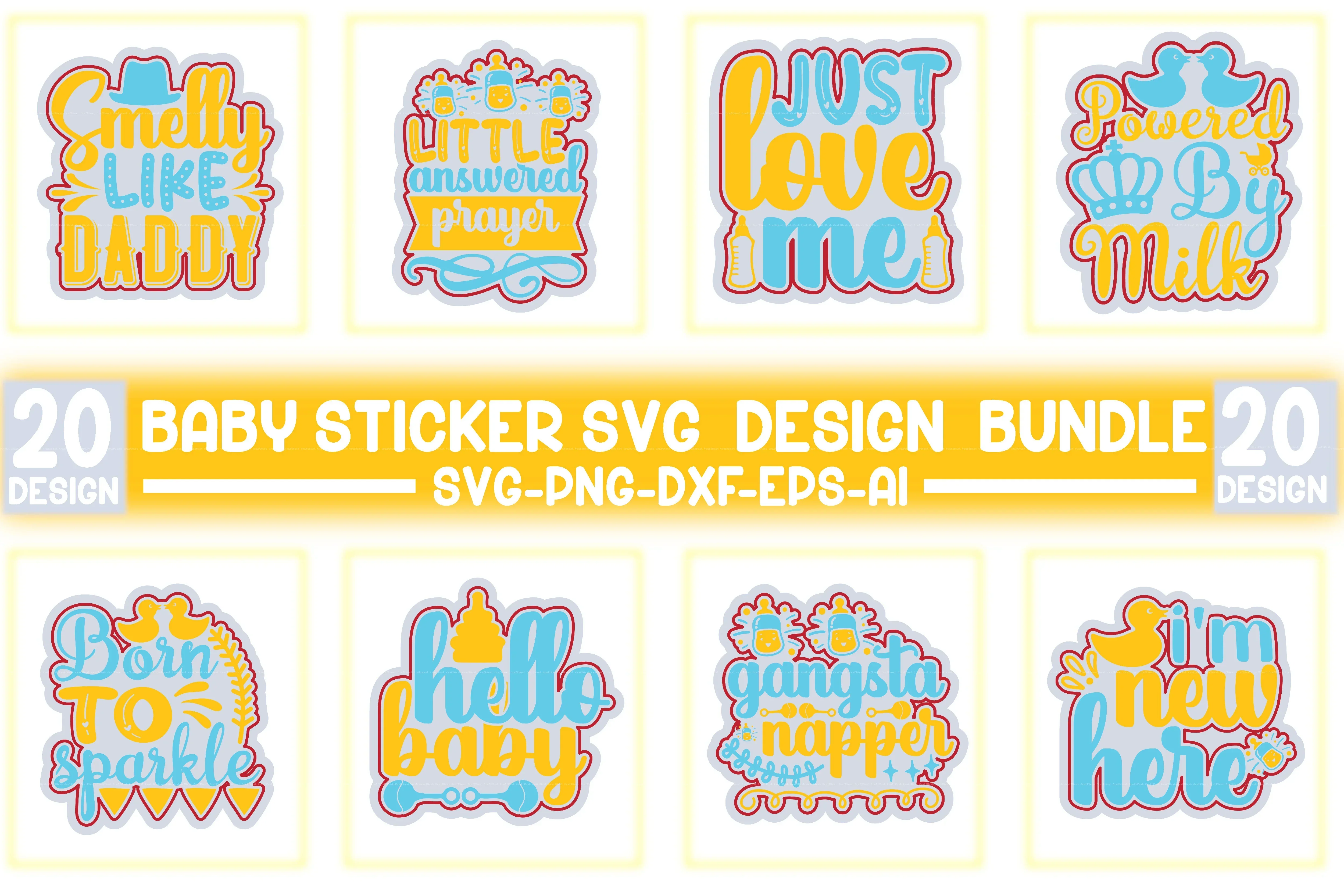Baby Design SVG Bundle