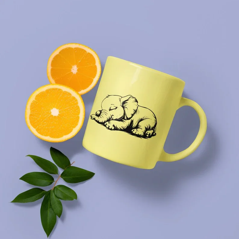 Baby Elephants SVG Bundle - Image 7