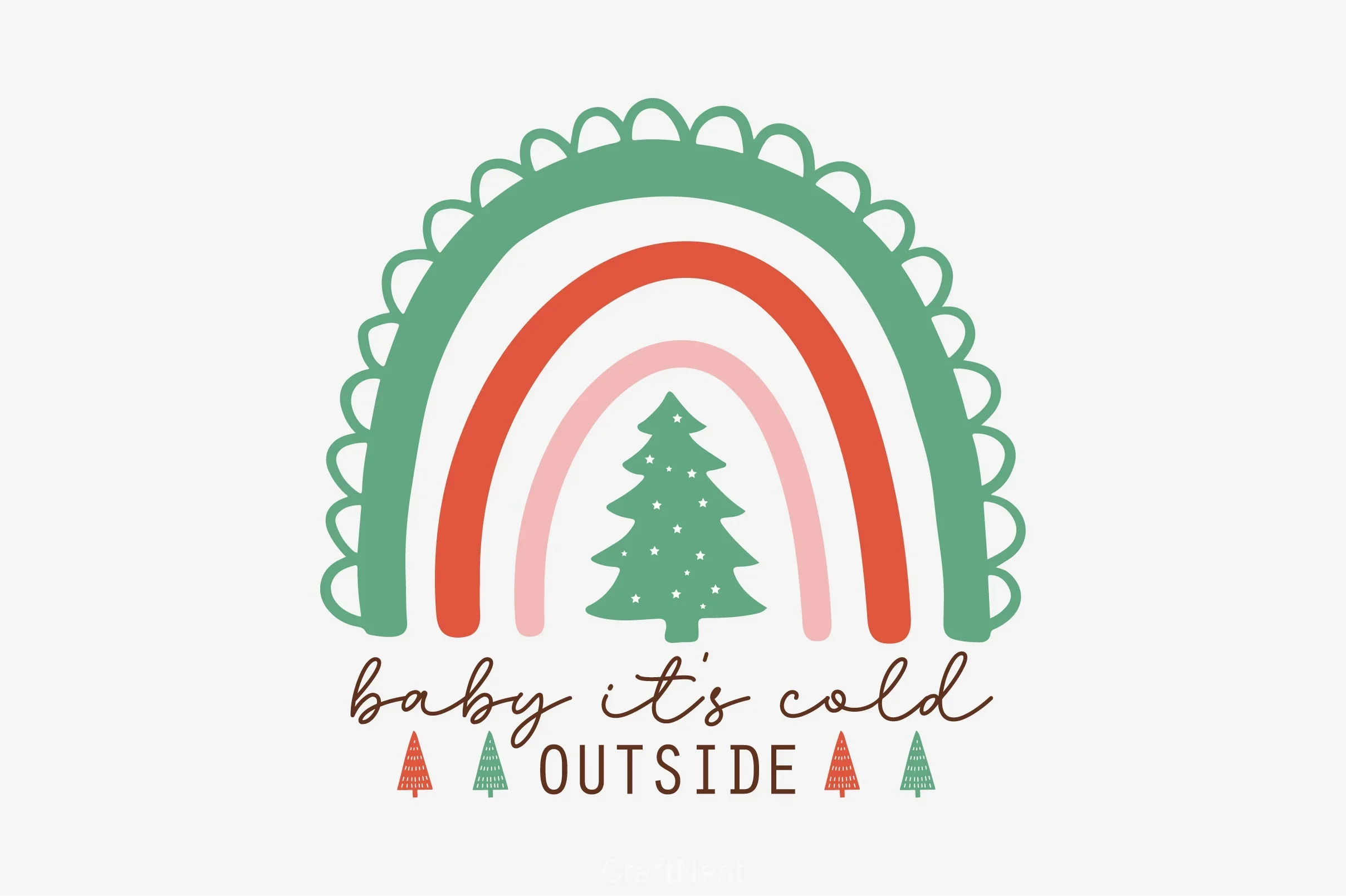 Baby It's Cold Outside SVG Bundle