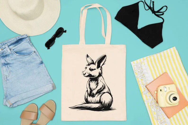 Baby Kangaroos SVG Bundle - Image 7