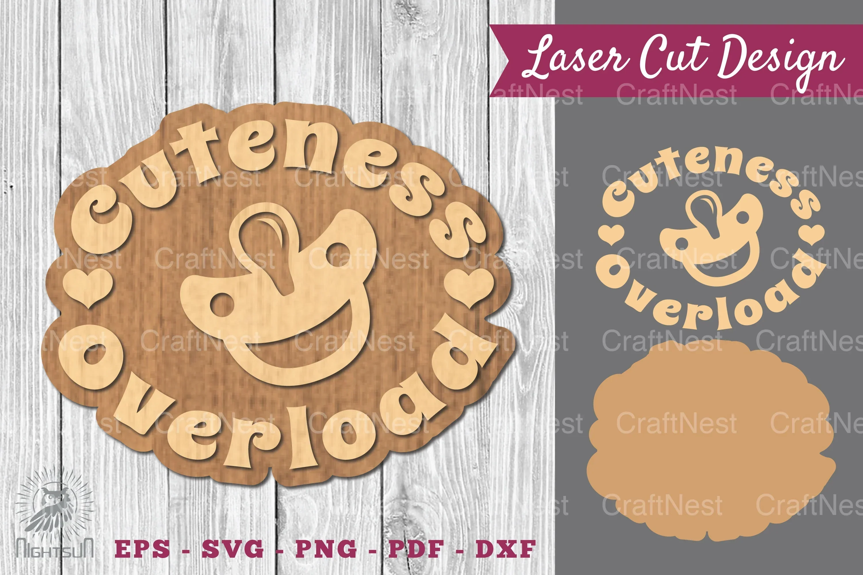 Baby Quotes Laser Cut Decoration Clipart Bundle