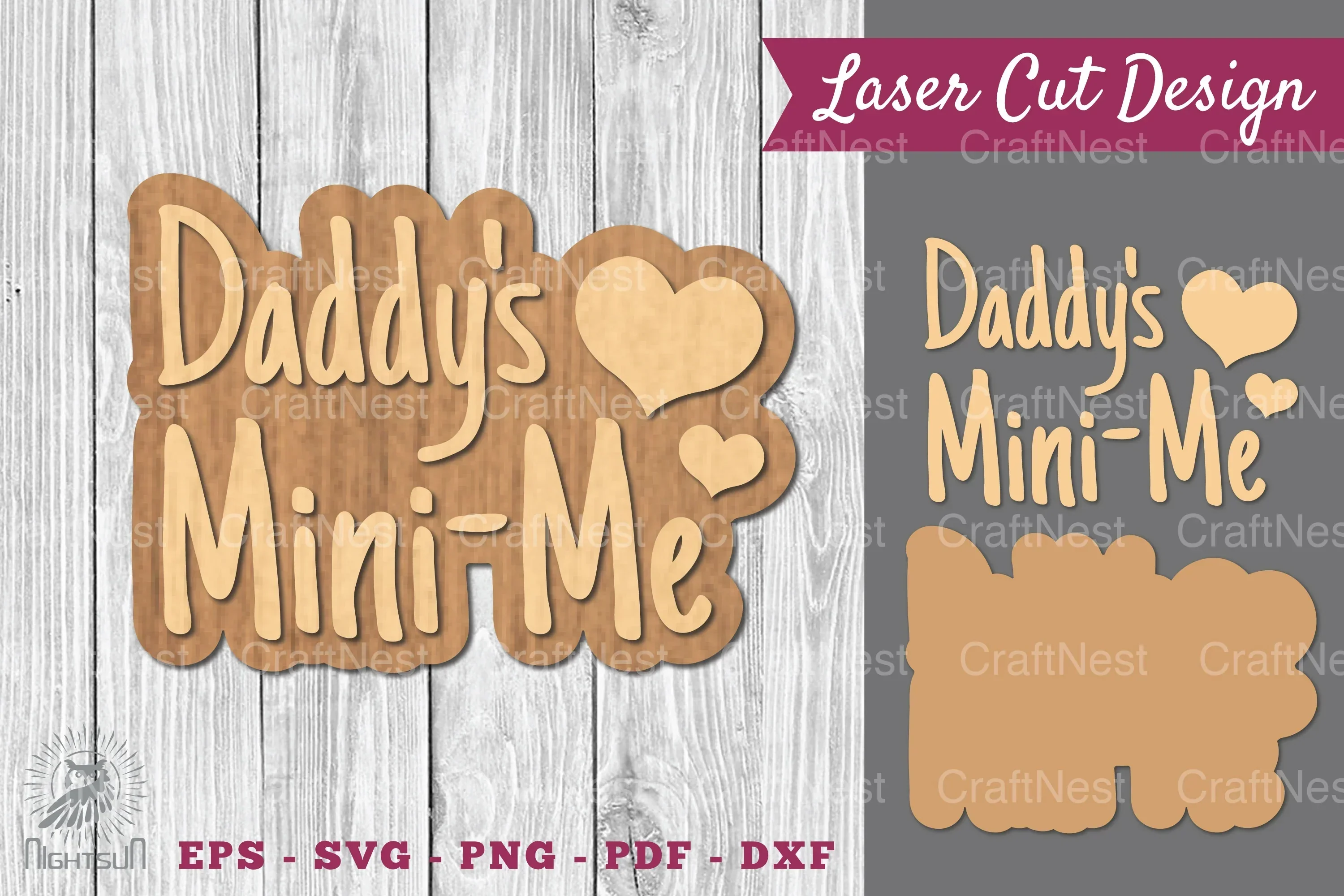 Baby Quotes Laser Cut Decoration Clipart Bundle