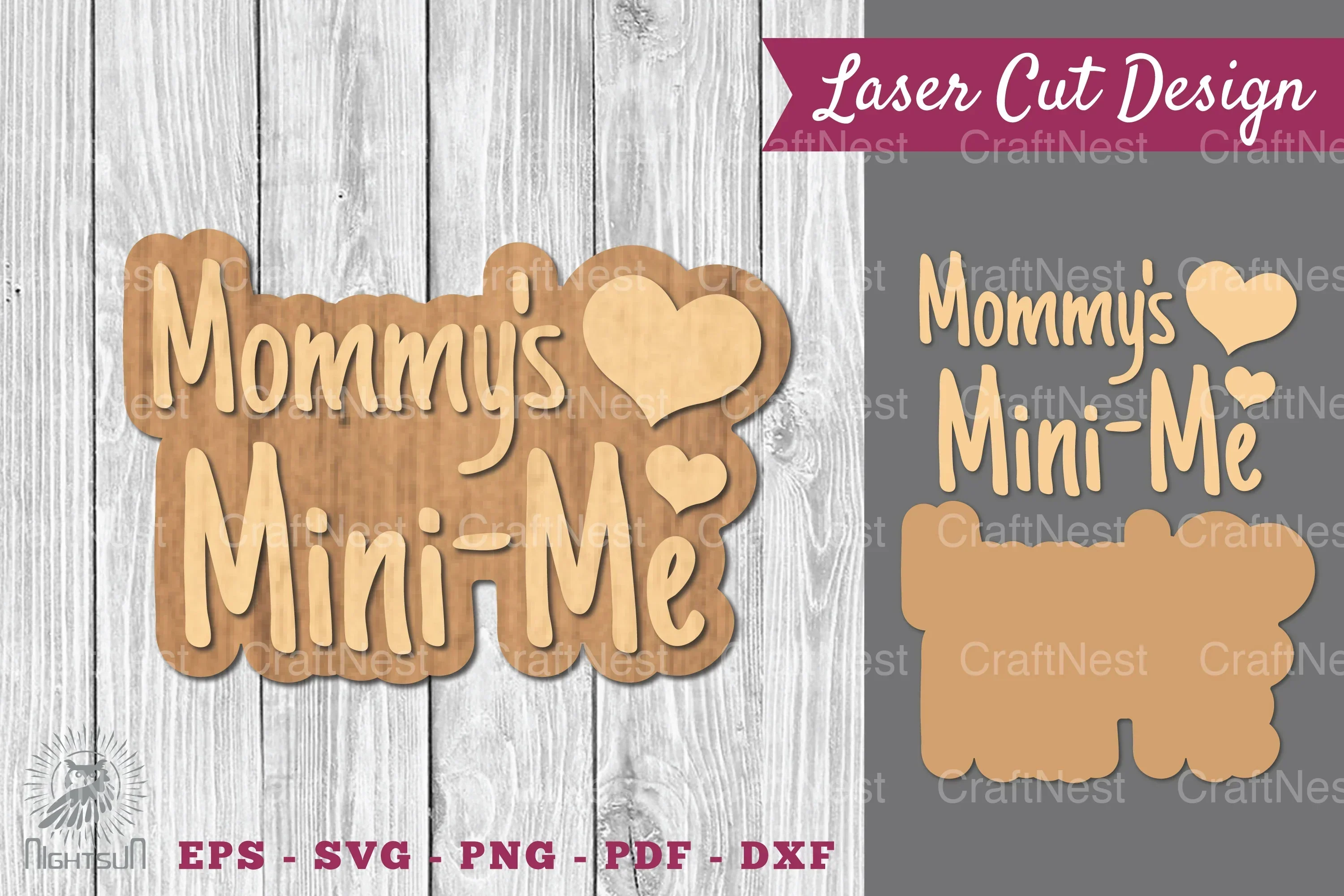 Baby Quotes Laser Cut Decoration Clipart Bundle