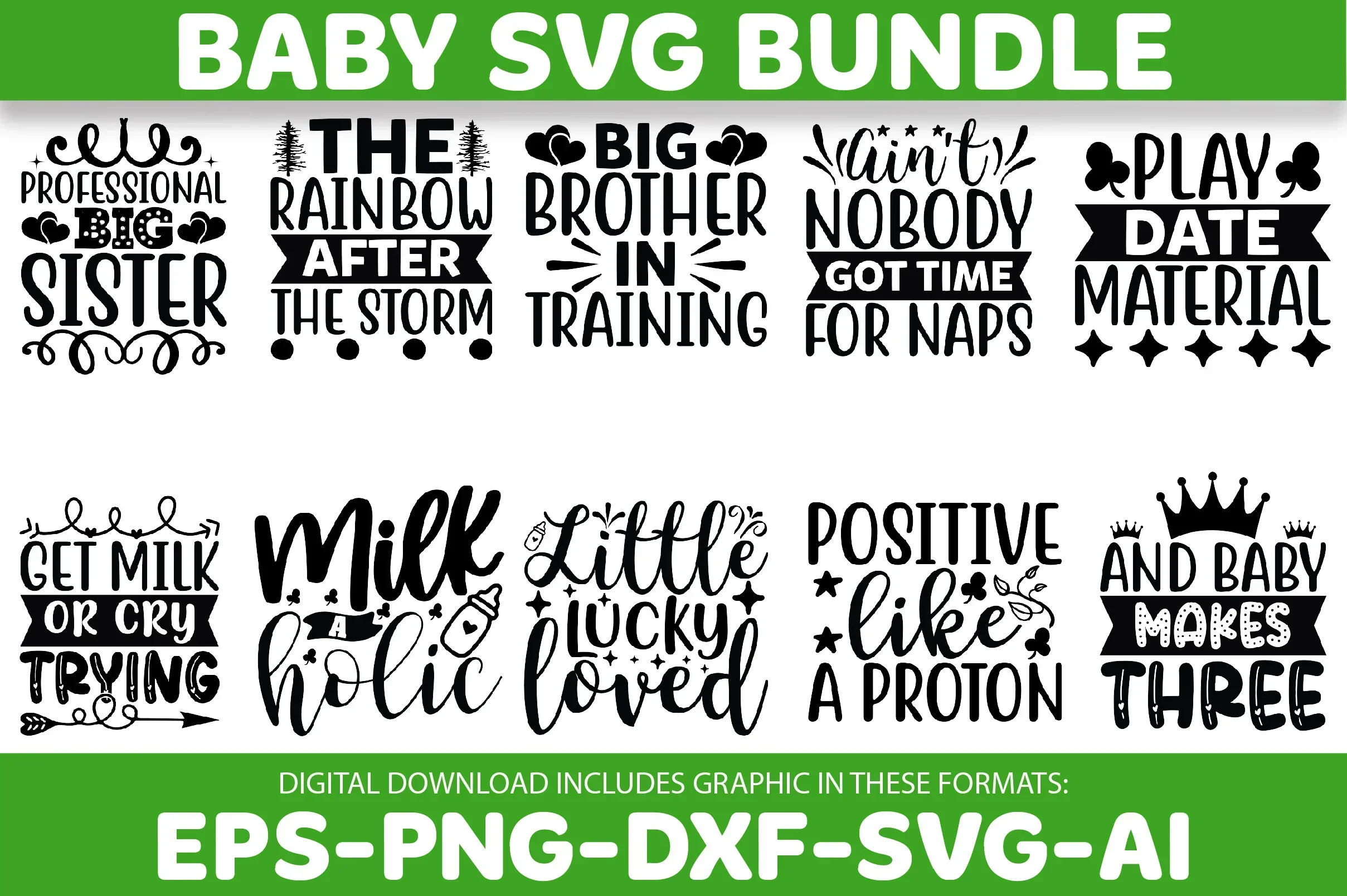 Baby SVG Bundle - Image 3