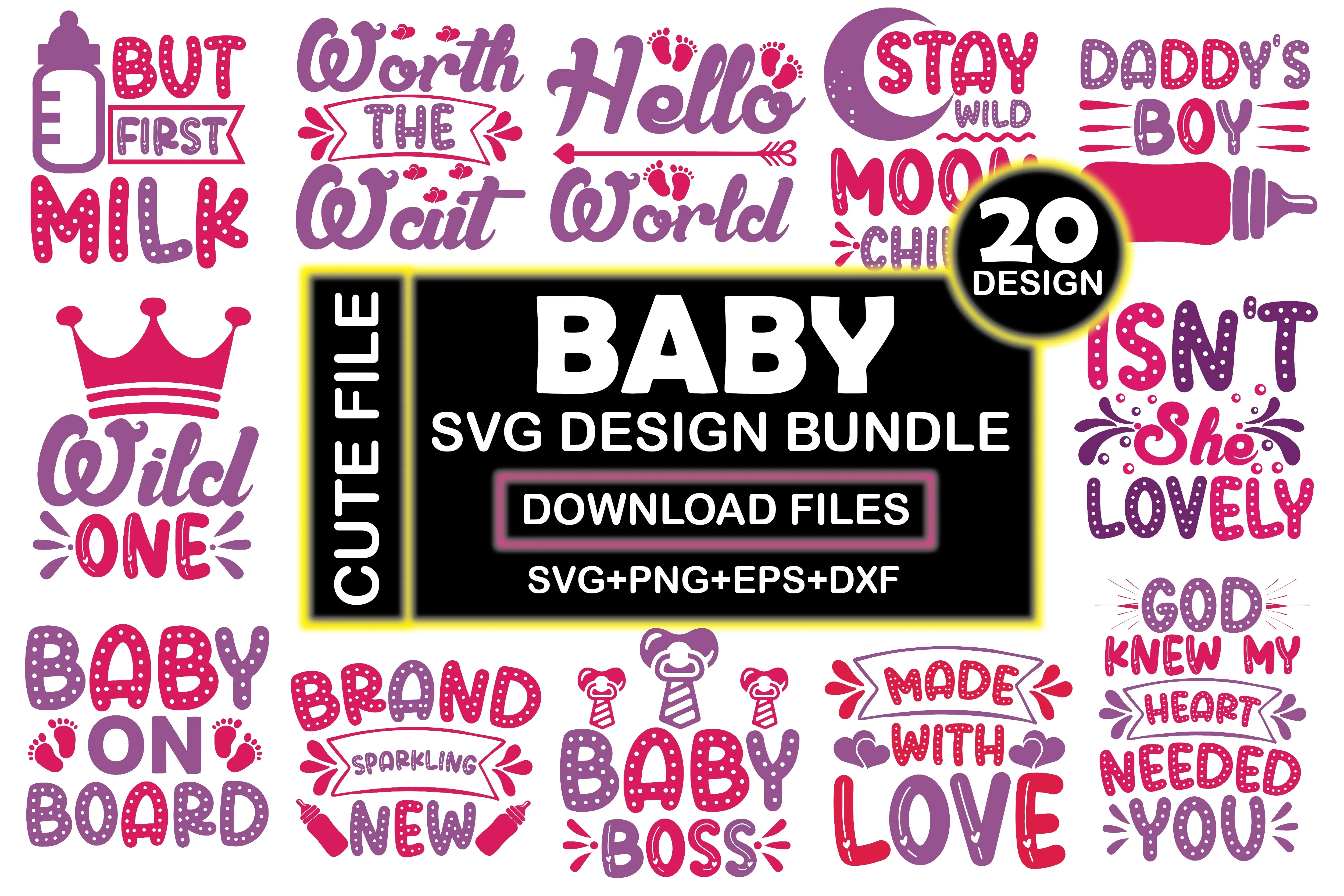 Baby SVG Bundle
