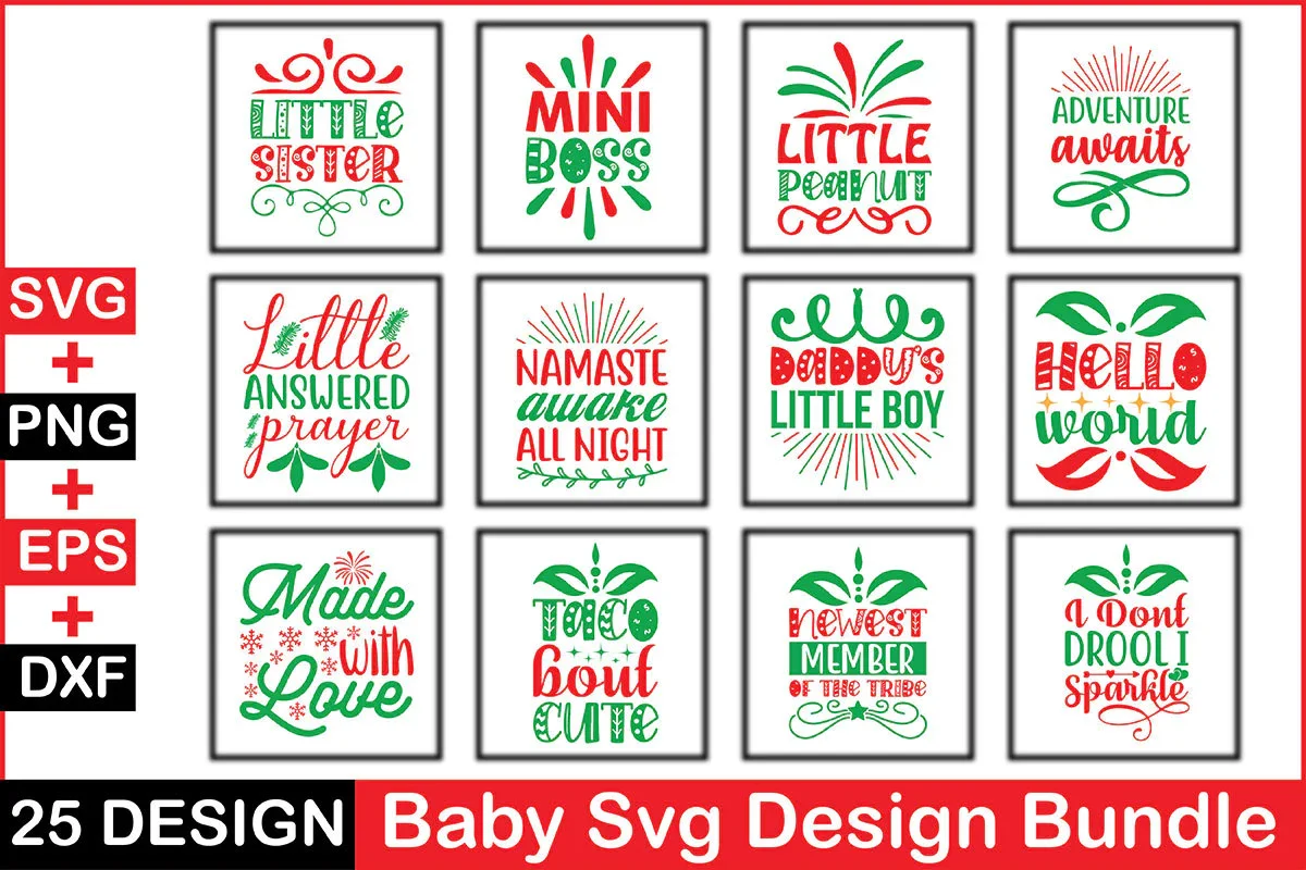 Baby SVG Bundle - Image 3