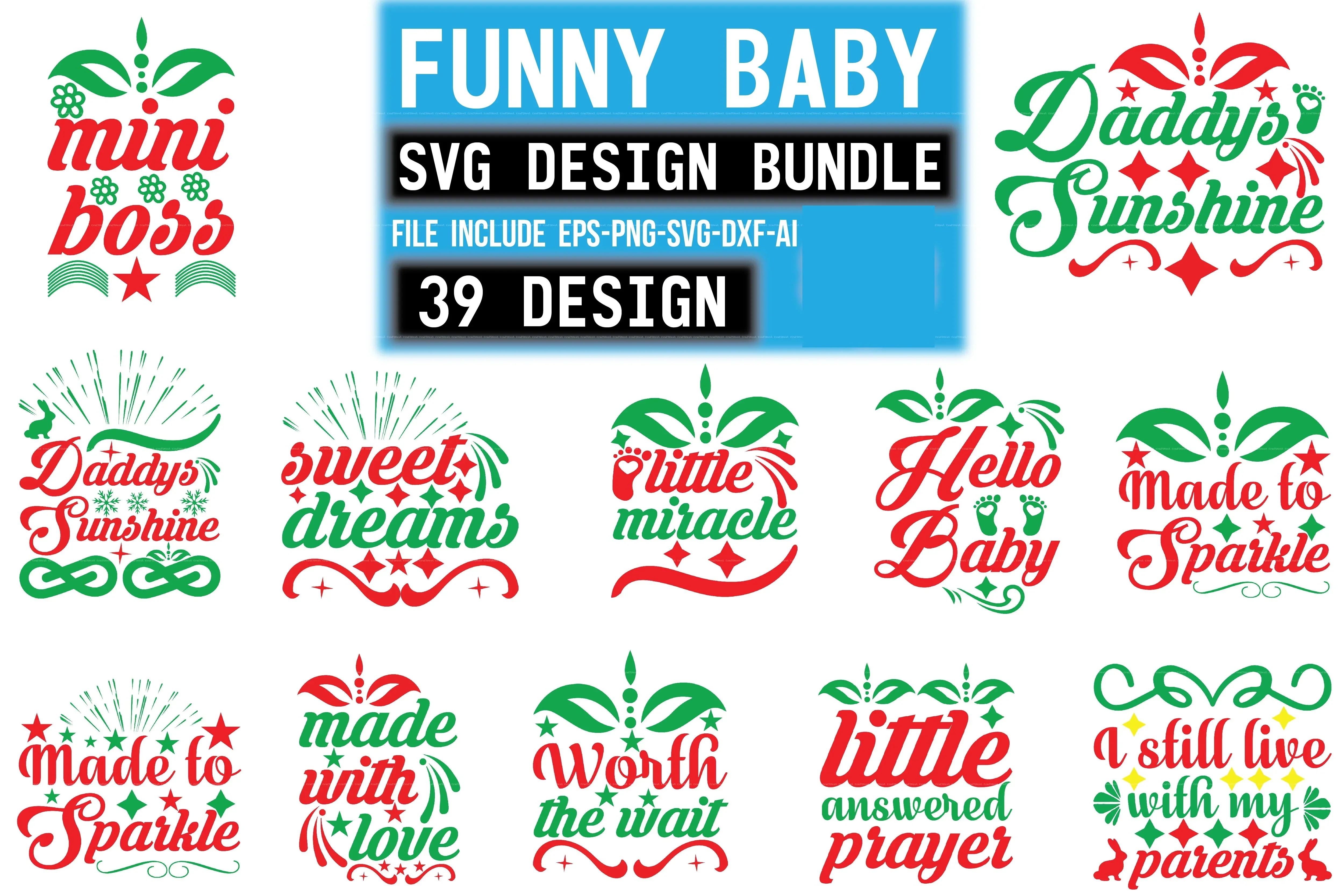 Baby SVG Bundle