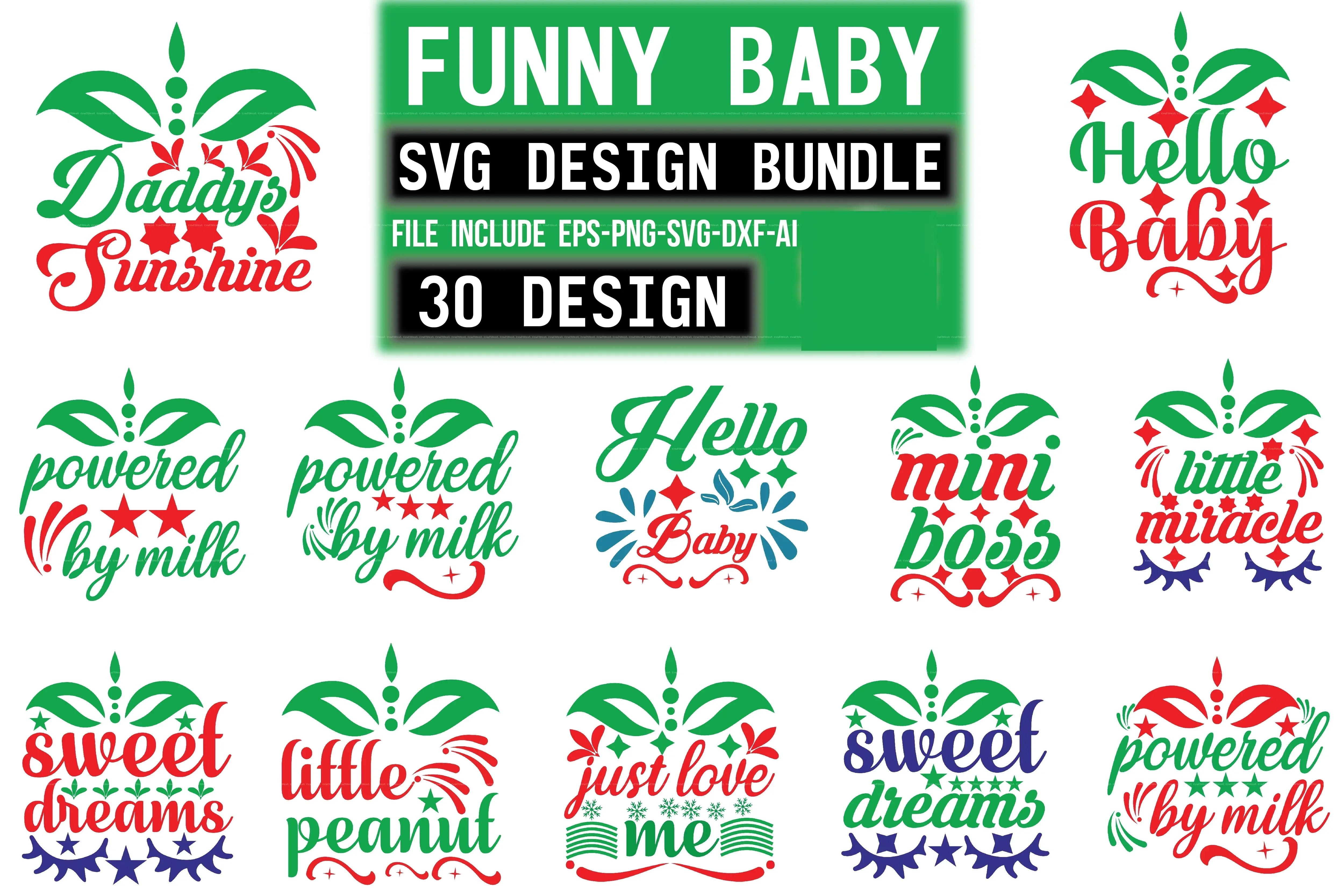 Baby SVG Bundle