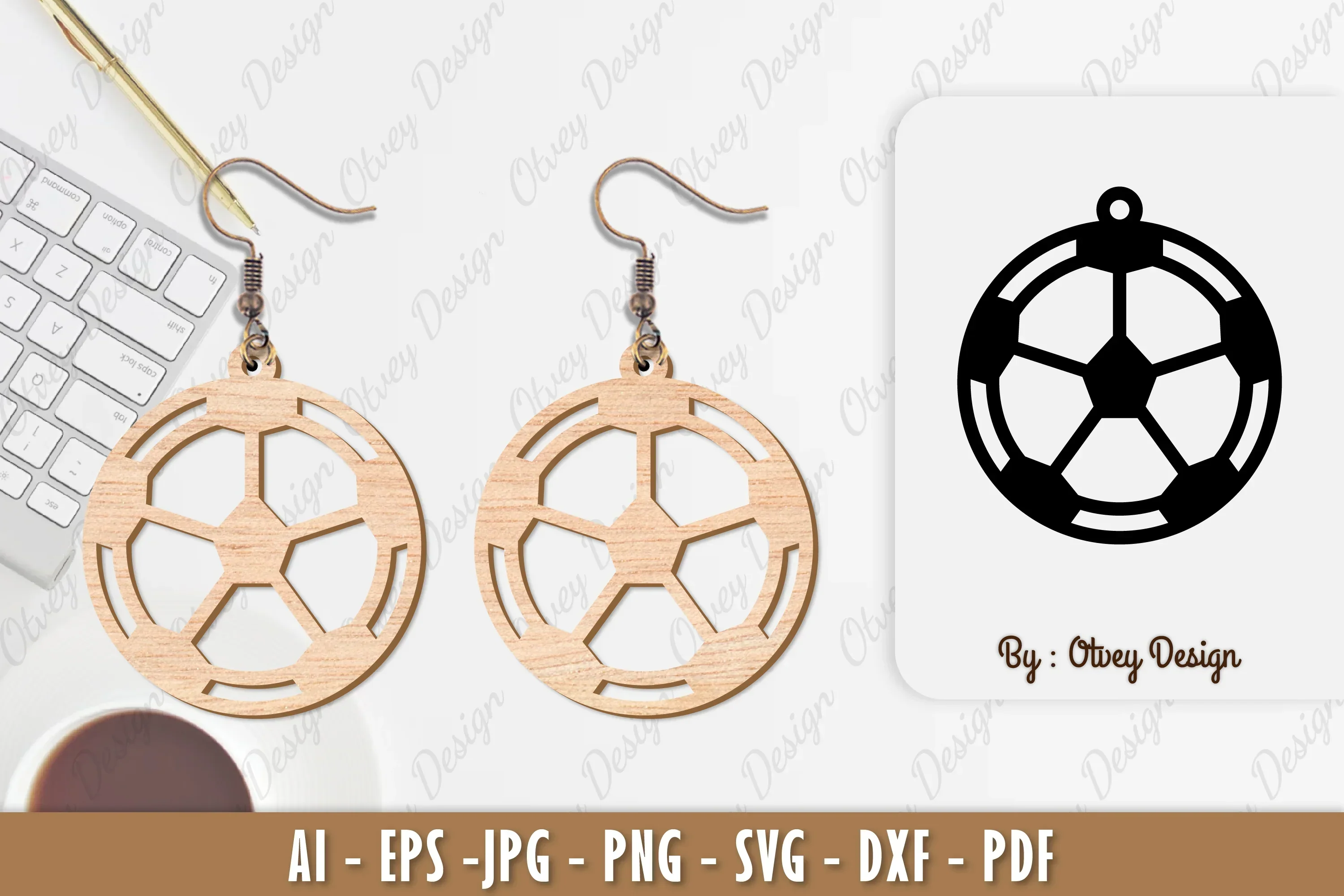 Ball Earring SVG Bundle