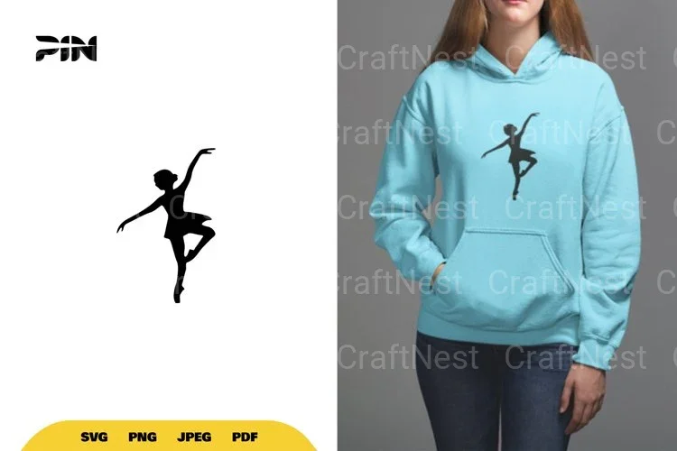 Ballerina Silhouette SVG Bundle