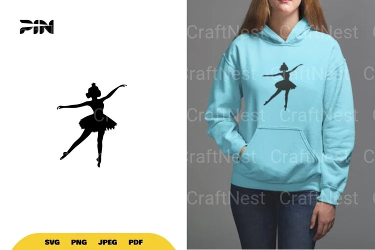Ballerina Silhouette SVG Bundle