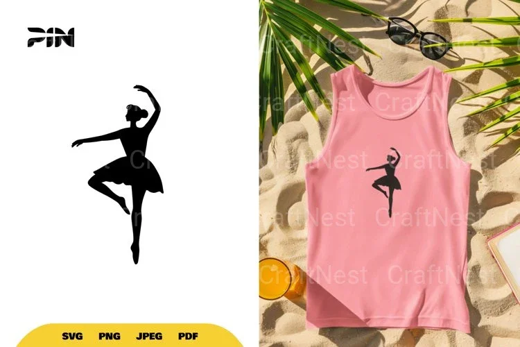 Ballerina Silhouette SVG Bundle
