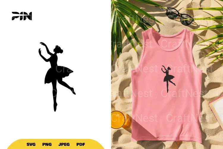 Ballerina Silhouette SVG Bundle