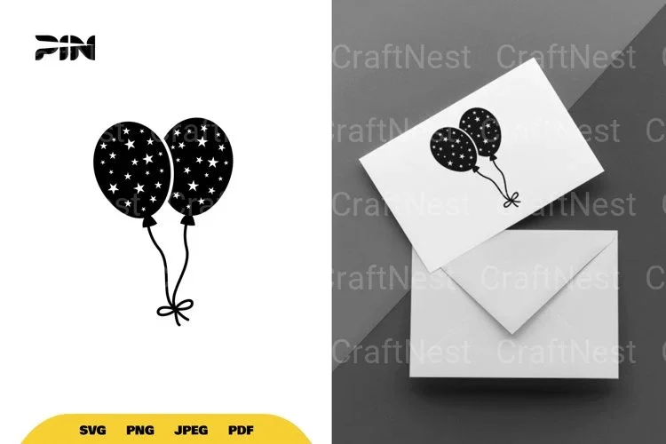 Balloons Party SVG Bundle