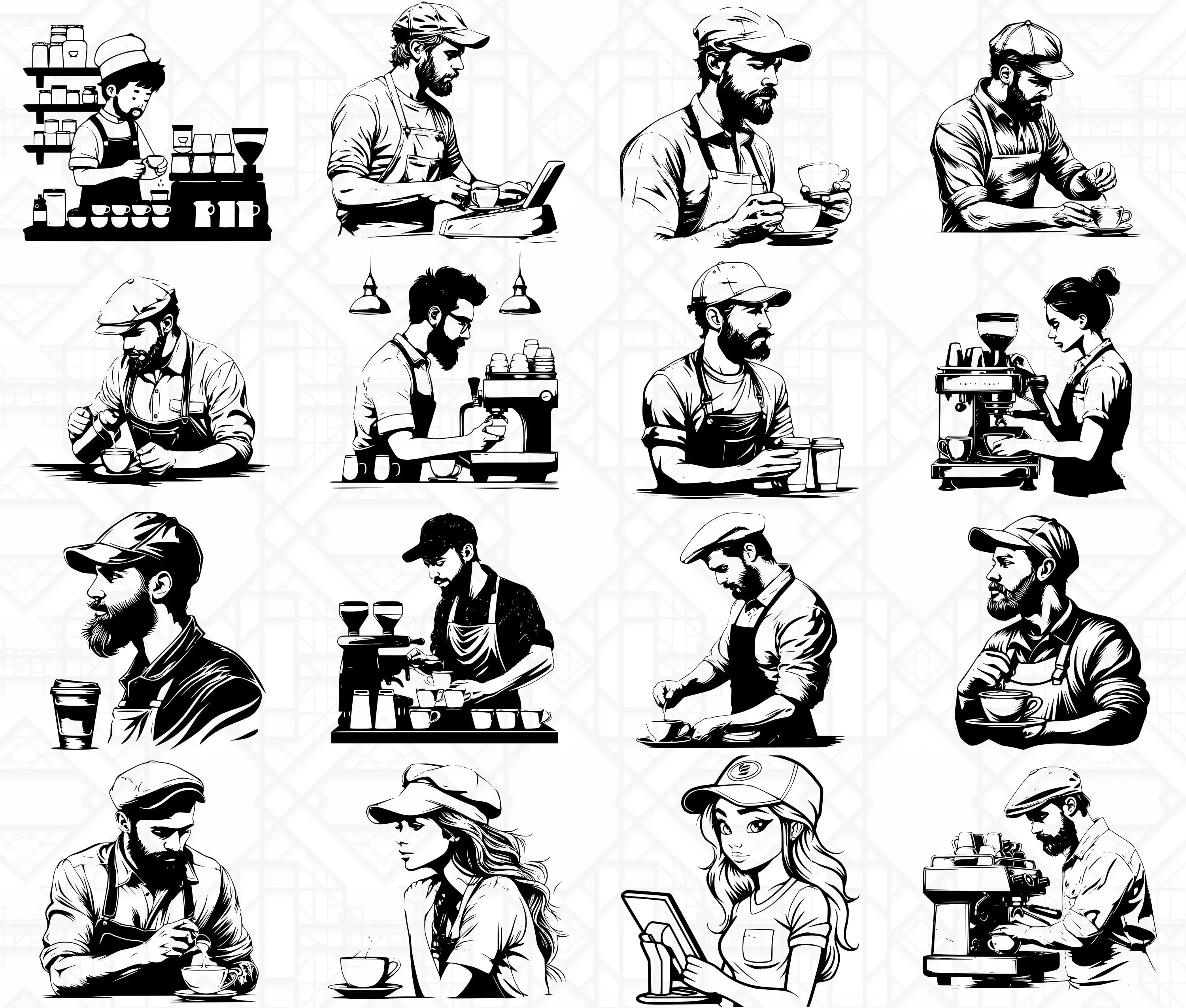 Barista SVG Bundle - Image 2