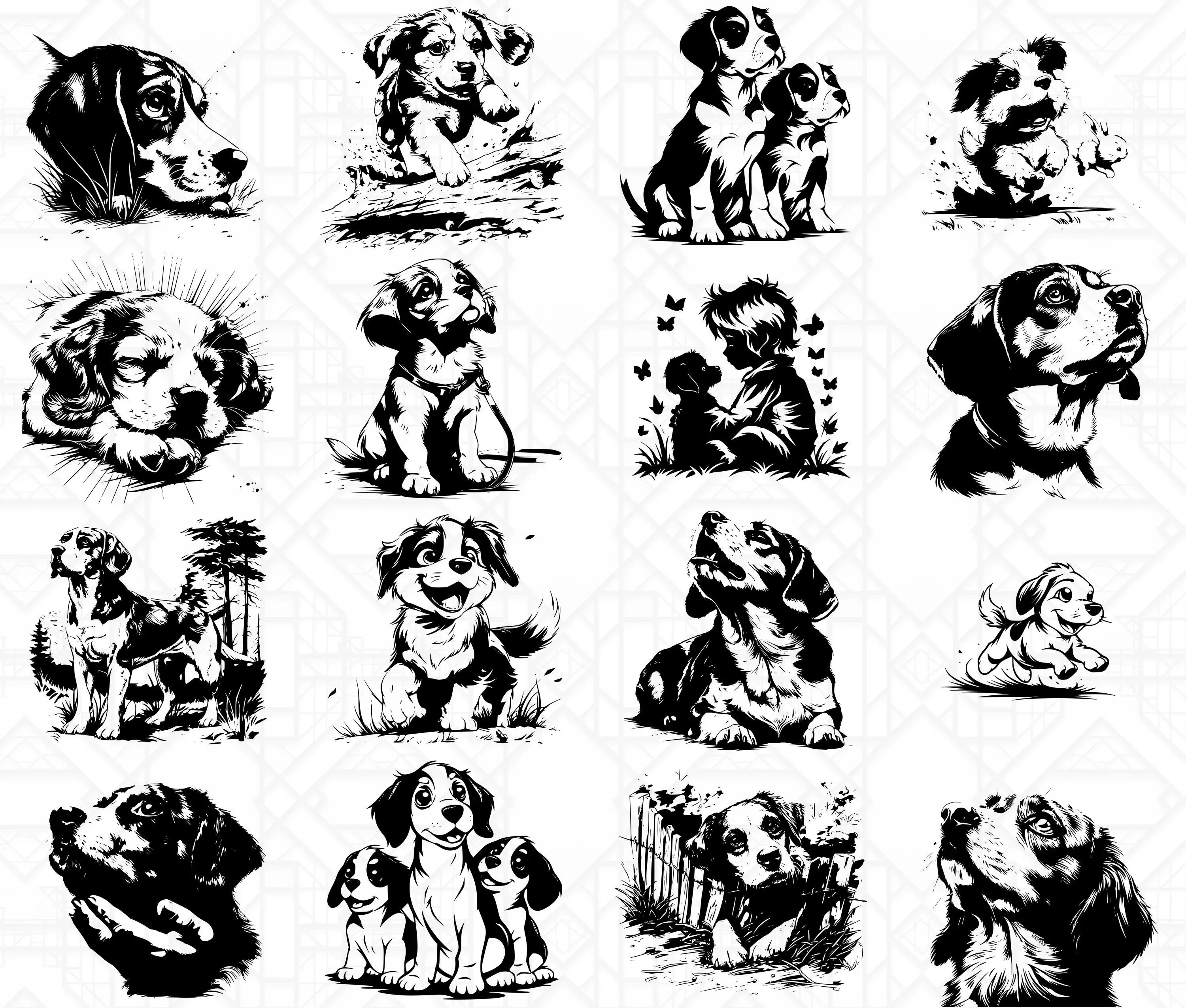 Beagle Dog SVG Bundle - Image 5