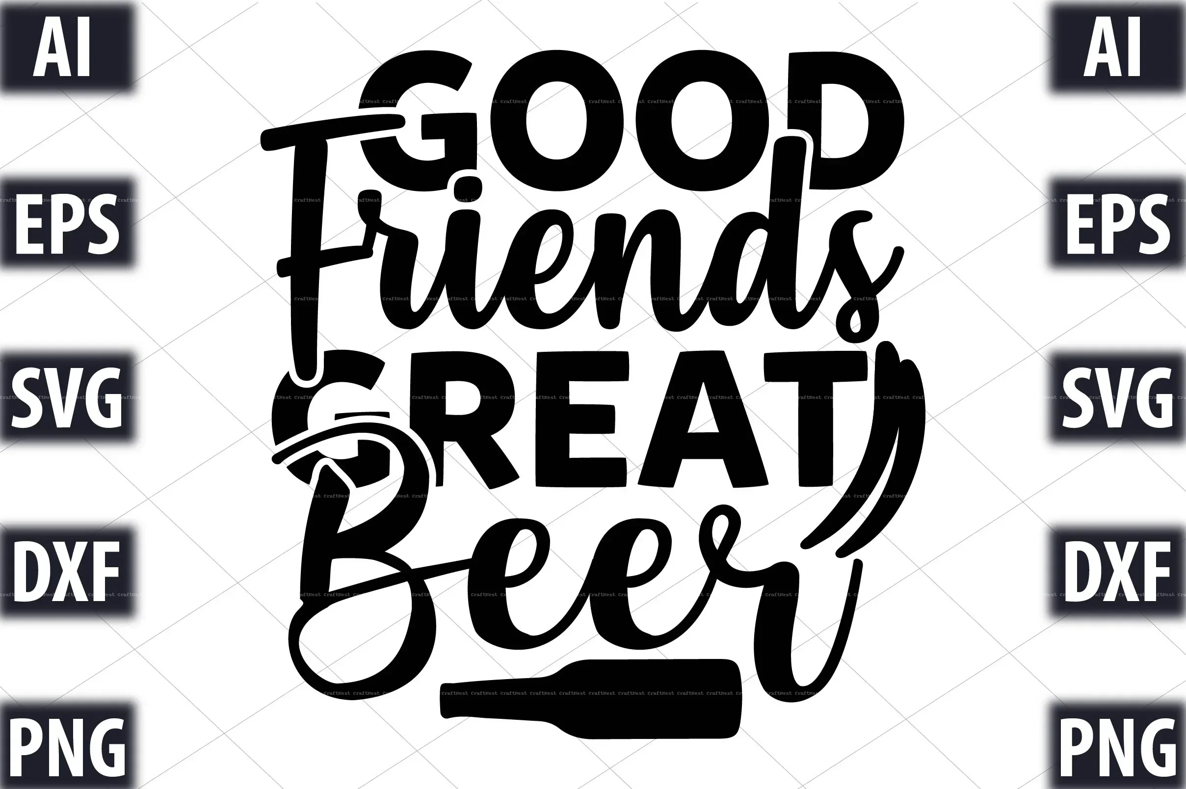 Beer Design SVG Bundle - Image 4