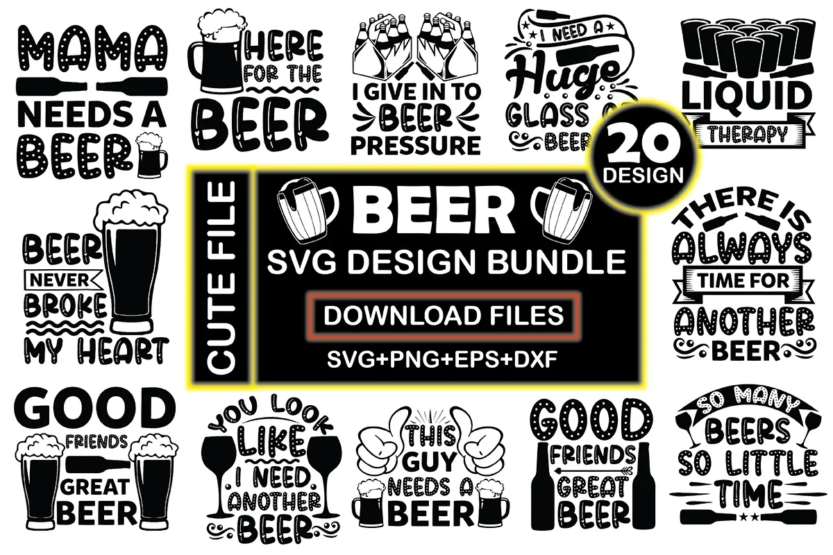 Beer SVG Bundle - Image 3