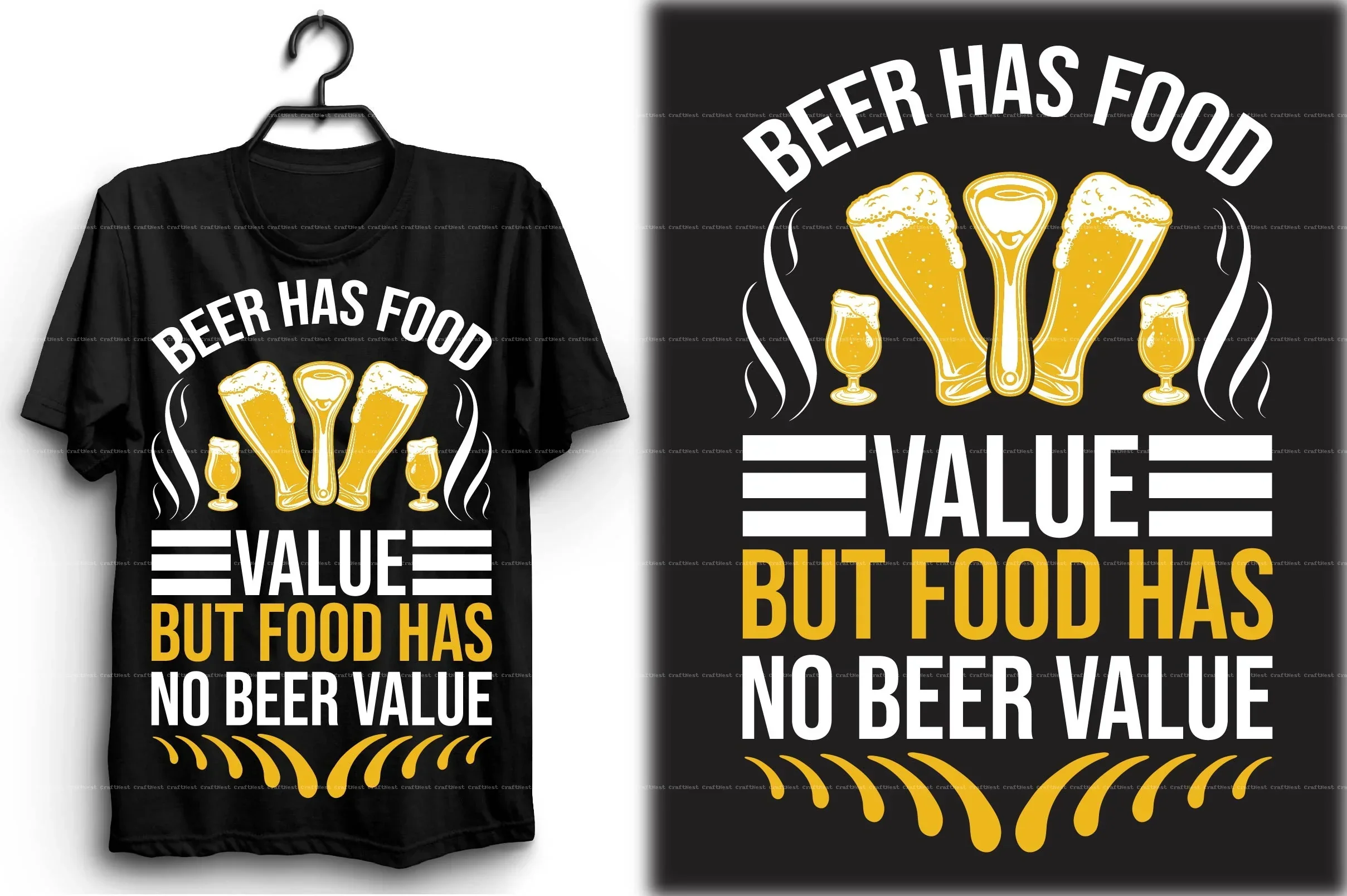 Beer T-Shirt Design SVG Bundle - Image 2