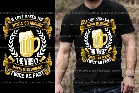 Beer T-Shirt Design SVG Bundle - Image 5