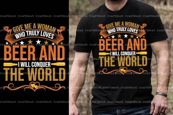 Beer T-Shirt Design SVG Bundle - Image 9