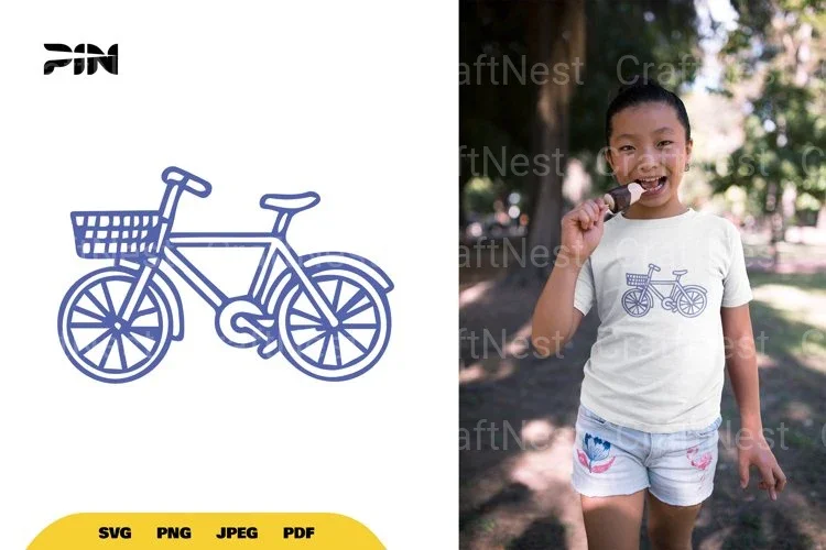 Bicycle Doodle SVG Bundle