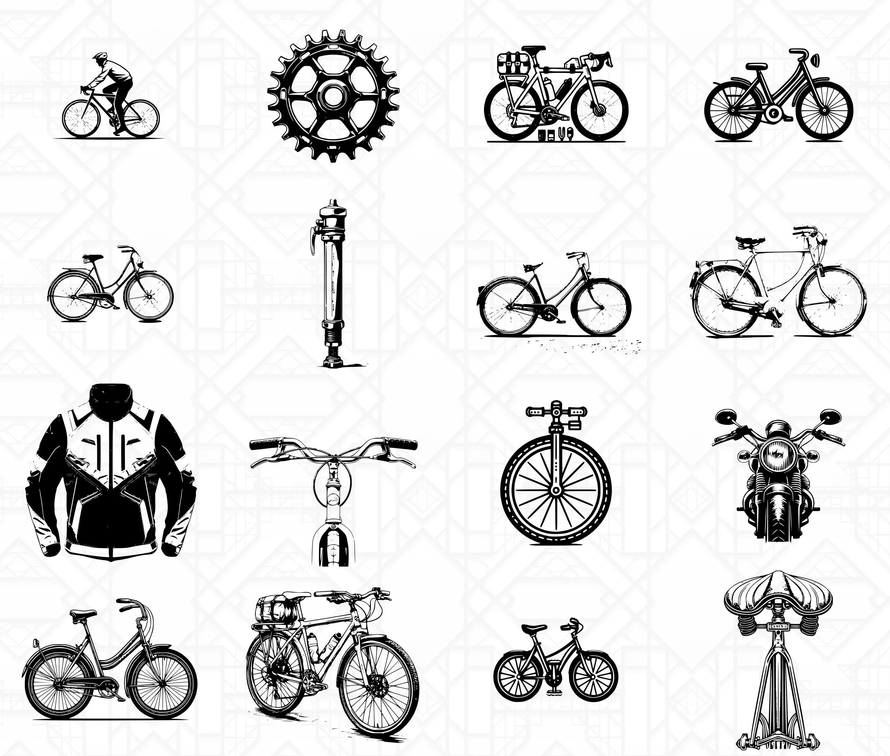 Bicycle Riding SVG Bundle - Image 2
