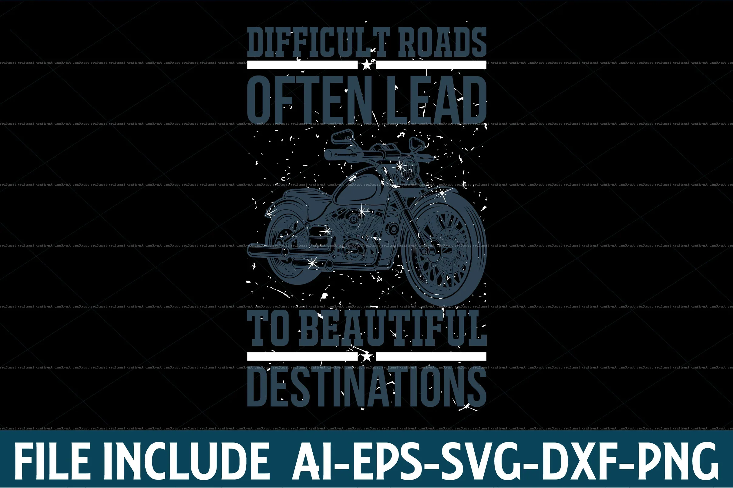 Bikes T-Shirt Design SVG Bundle - Image 7