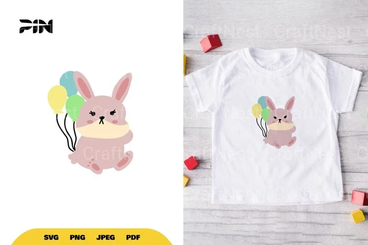 Birthday Bunny SVG Bundle