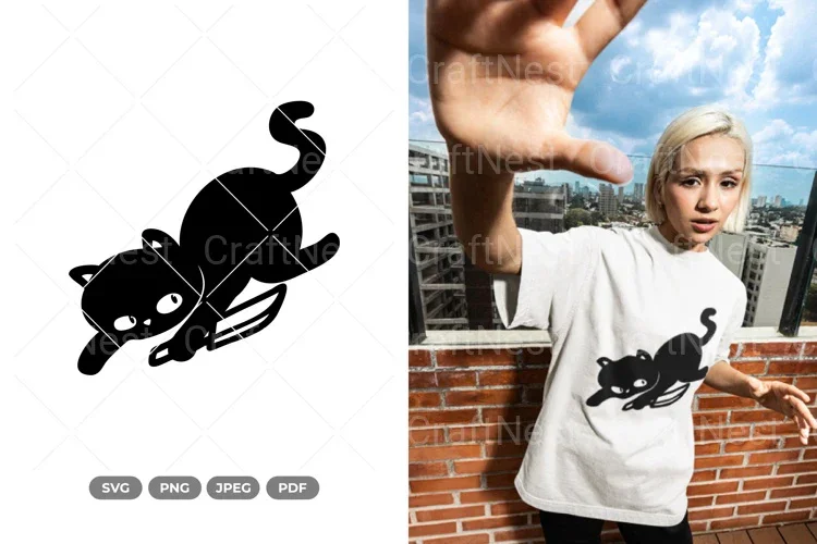 Black Cat Funny Cat SVG Bundle