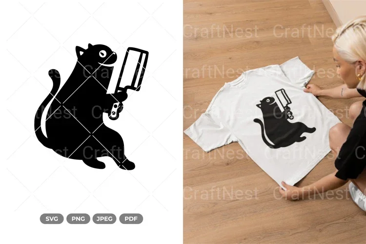 Black Cat Funny Cat SVG Bundle