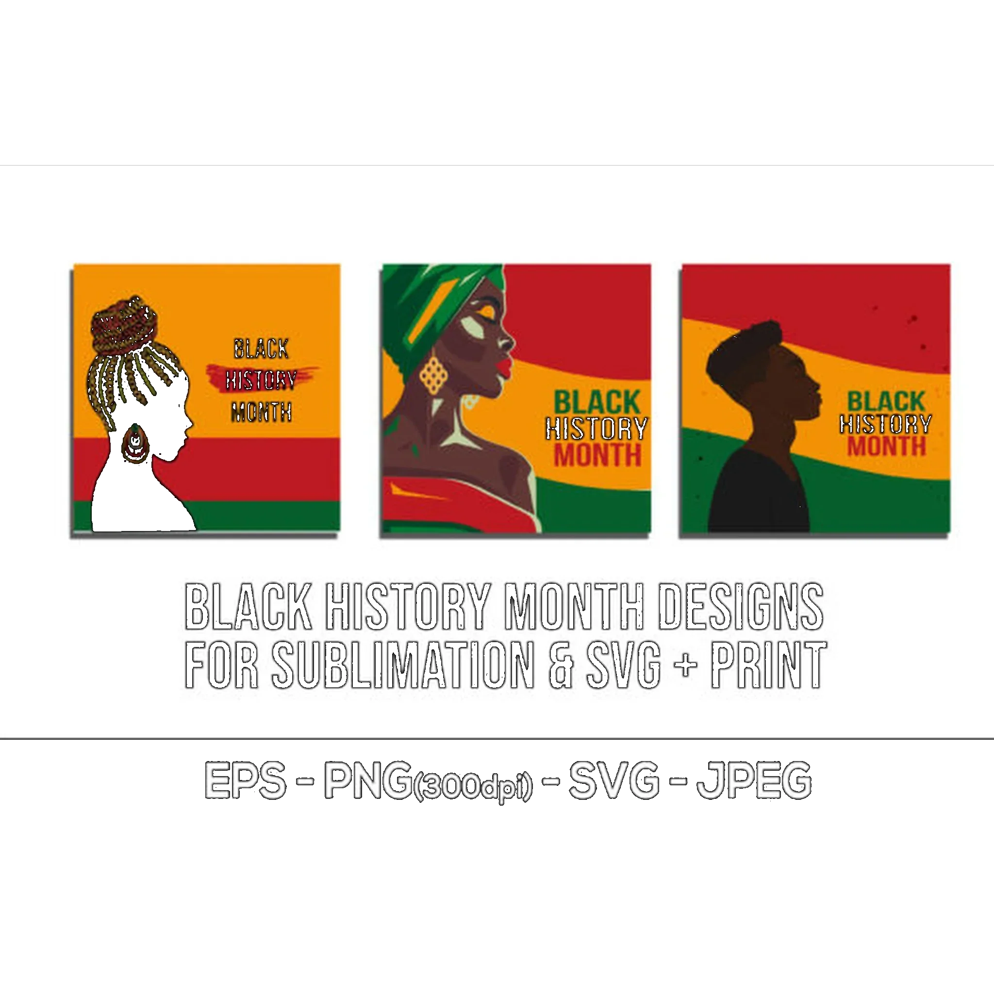 Black History Month SVG