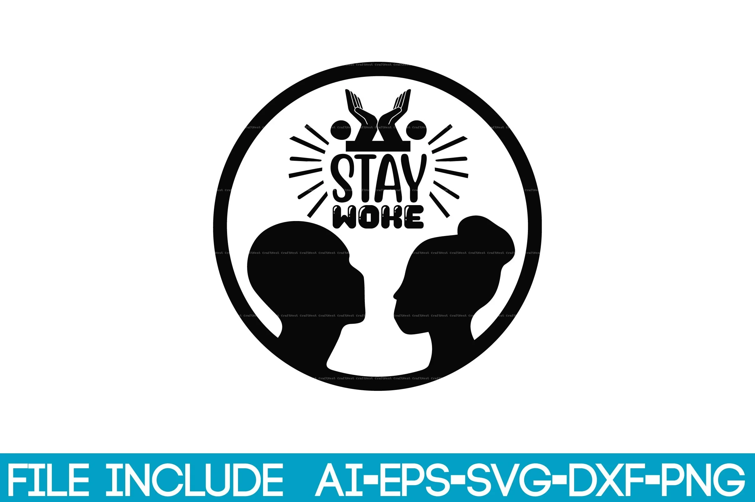 Black Lives Matter SVG Design Bundle - Image 7