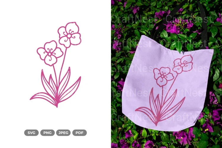 Blooming Flower Spring SVG Bundle