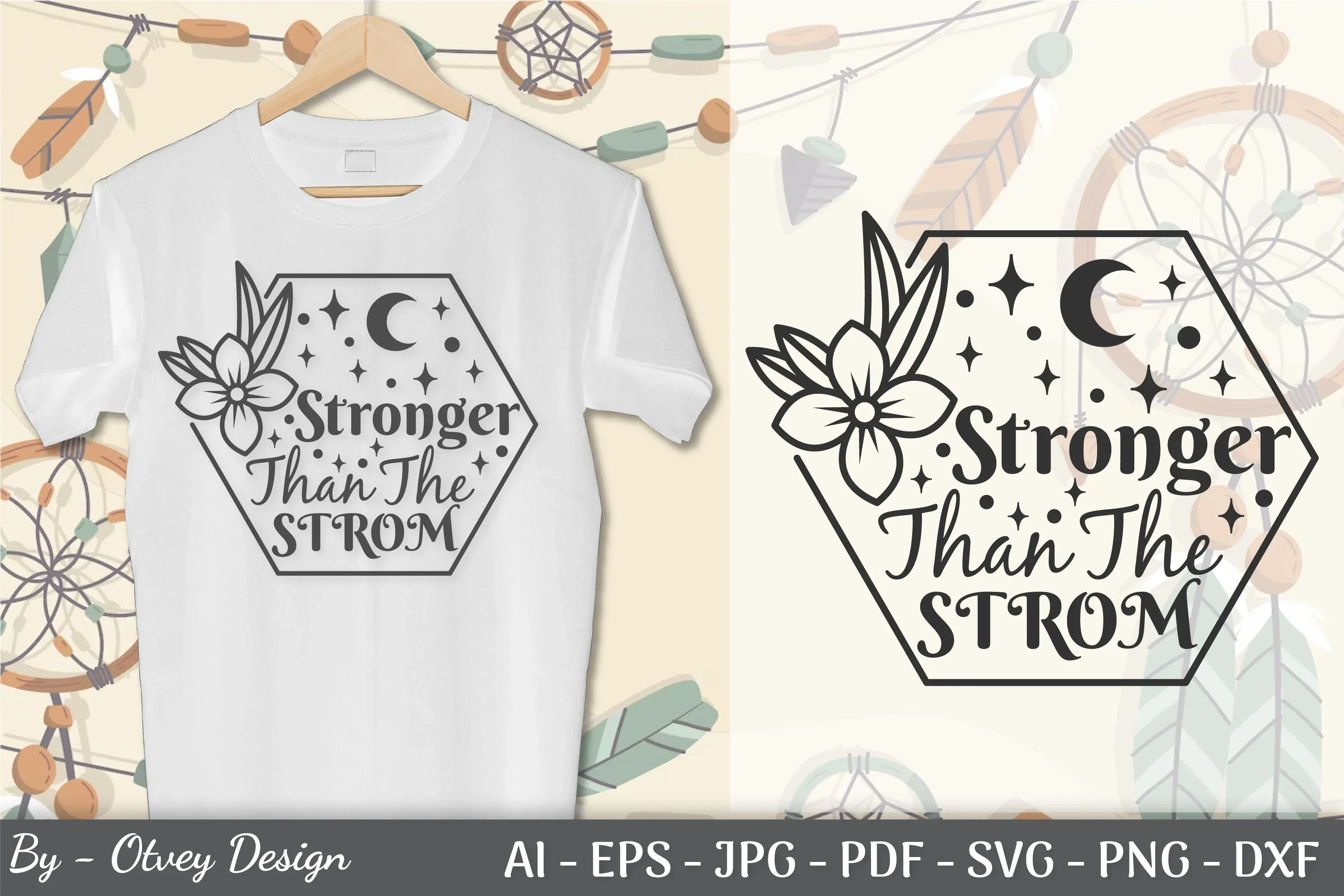 Boho Celestial SVG Bundle