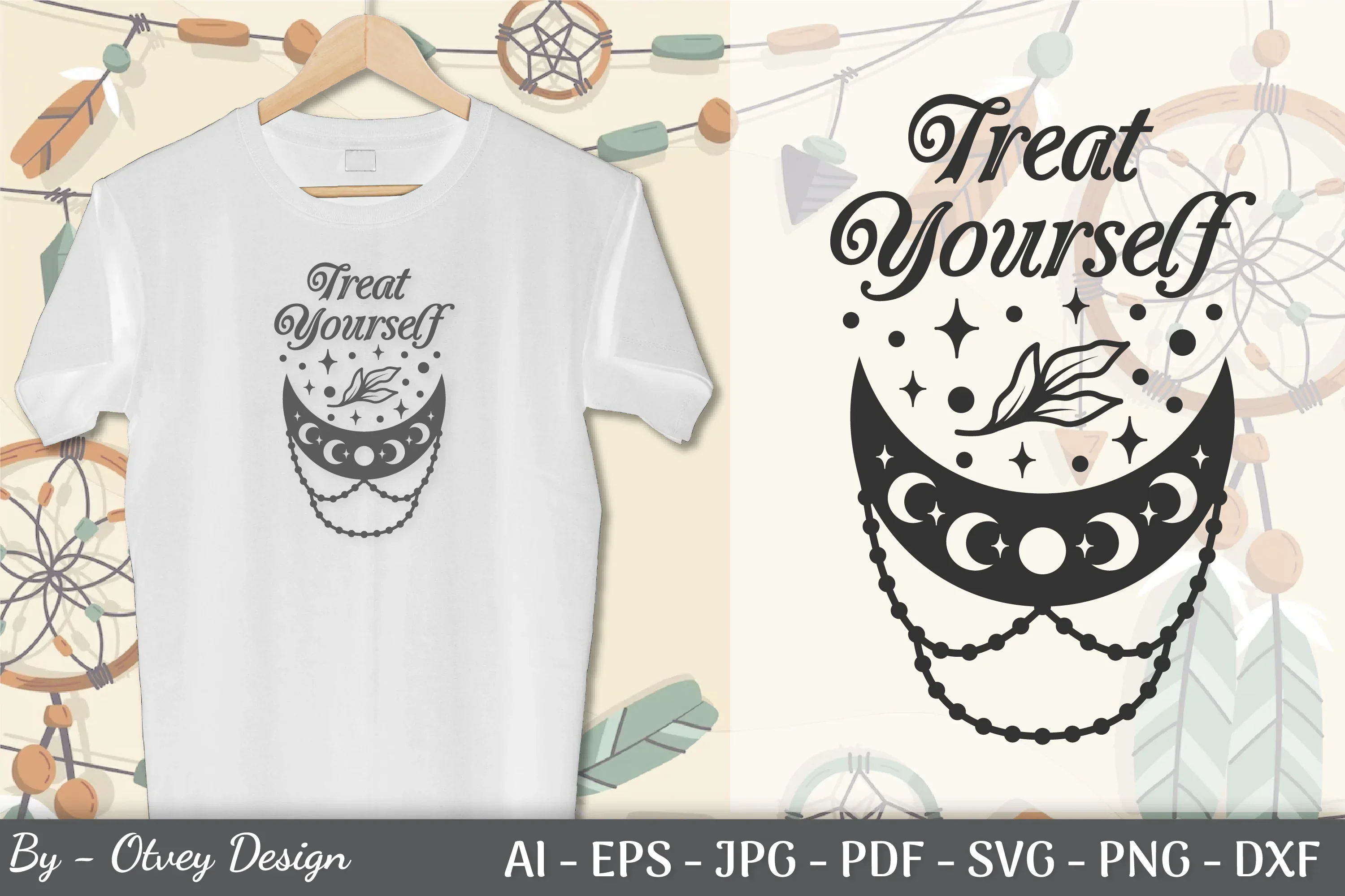 Boho Celestial SVG Bundle